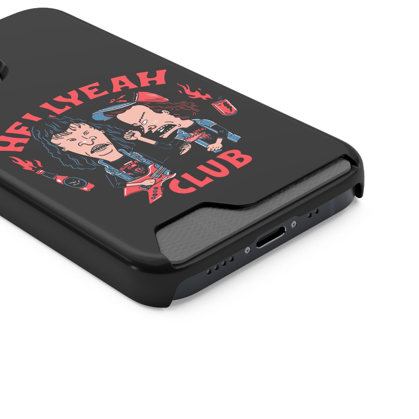 HellYeah Club | Impact-Resistant Phone Case With Card Holder | iPhone Samsung Models