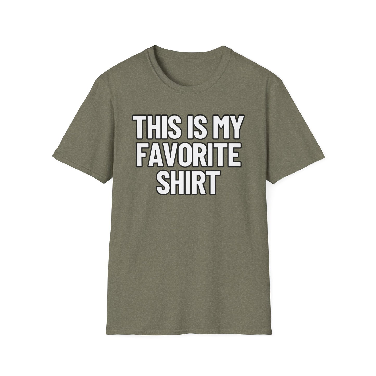 This Is My Favorite Shirt | Adult Shirt | Teen Clothes | Cool Shirt | Funny Fashion | Trending | Birthday Gift | Unisex Softstyle T-Shirt
