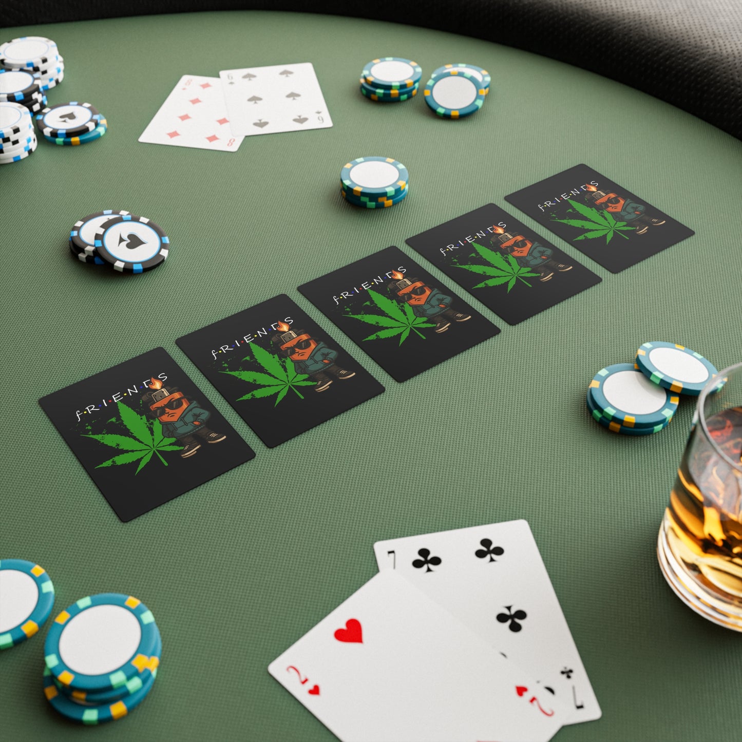 fRIENDS | Premium Gloss Playing Cards | Unique Poker Cards