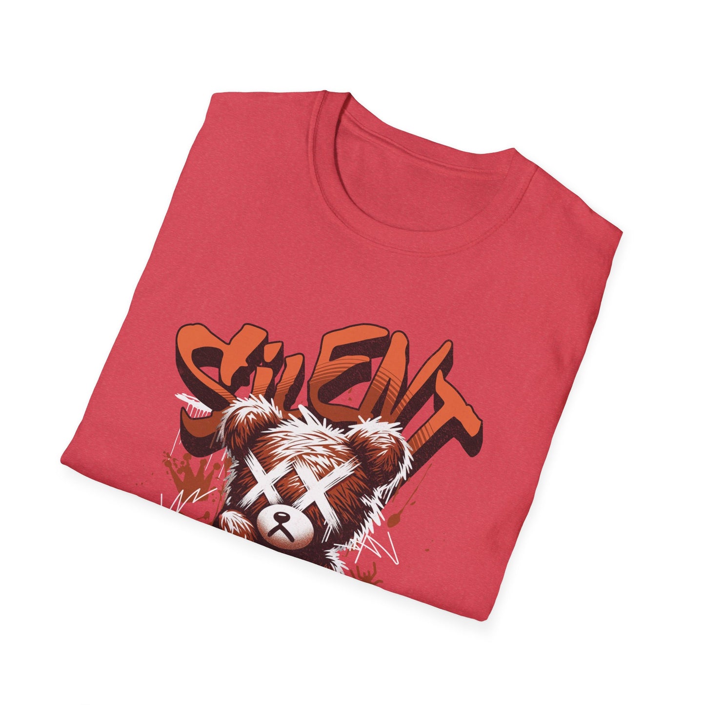Silent Love | Adult Clothes | Teen Shirt | Love Bear | Trending | Birthday Gift