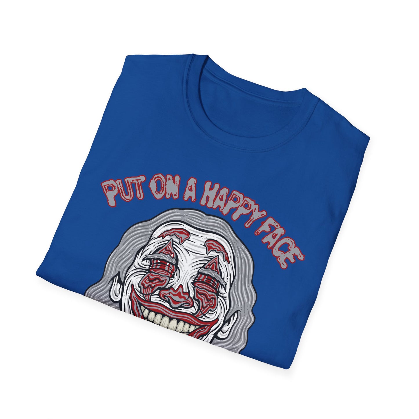 Happy Face | Clown Shirt | Adult Clothes | Teen Shirt | Trending | Birthday Gift