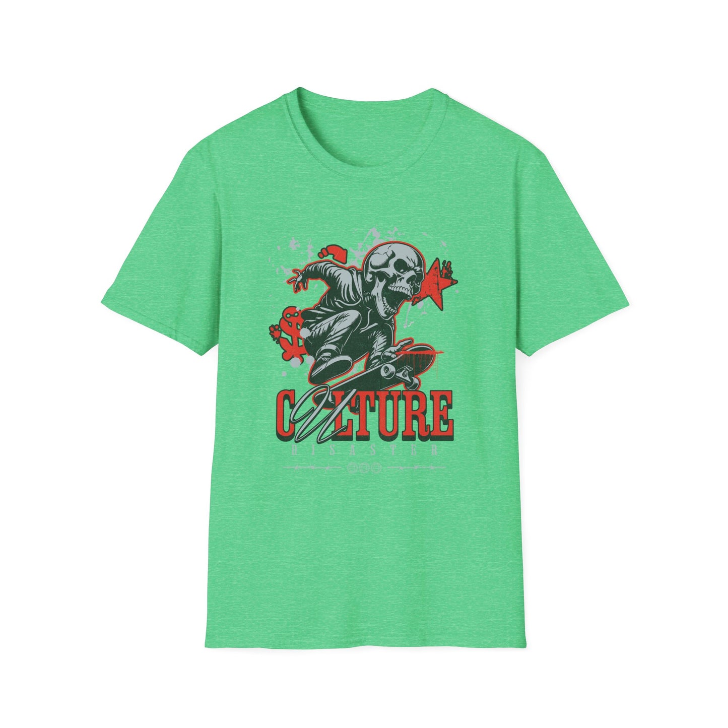 Culture Disaster | Teen Clothes | Skull Shirt | Birthday Gift | Softstyle Tshirt