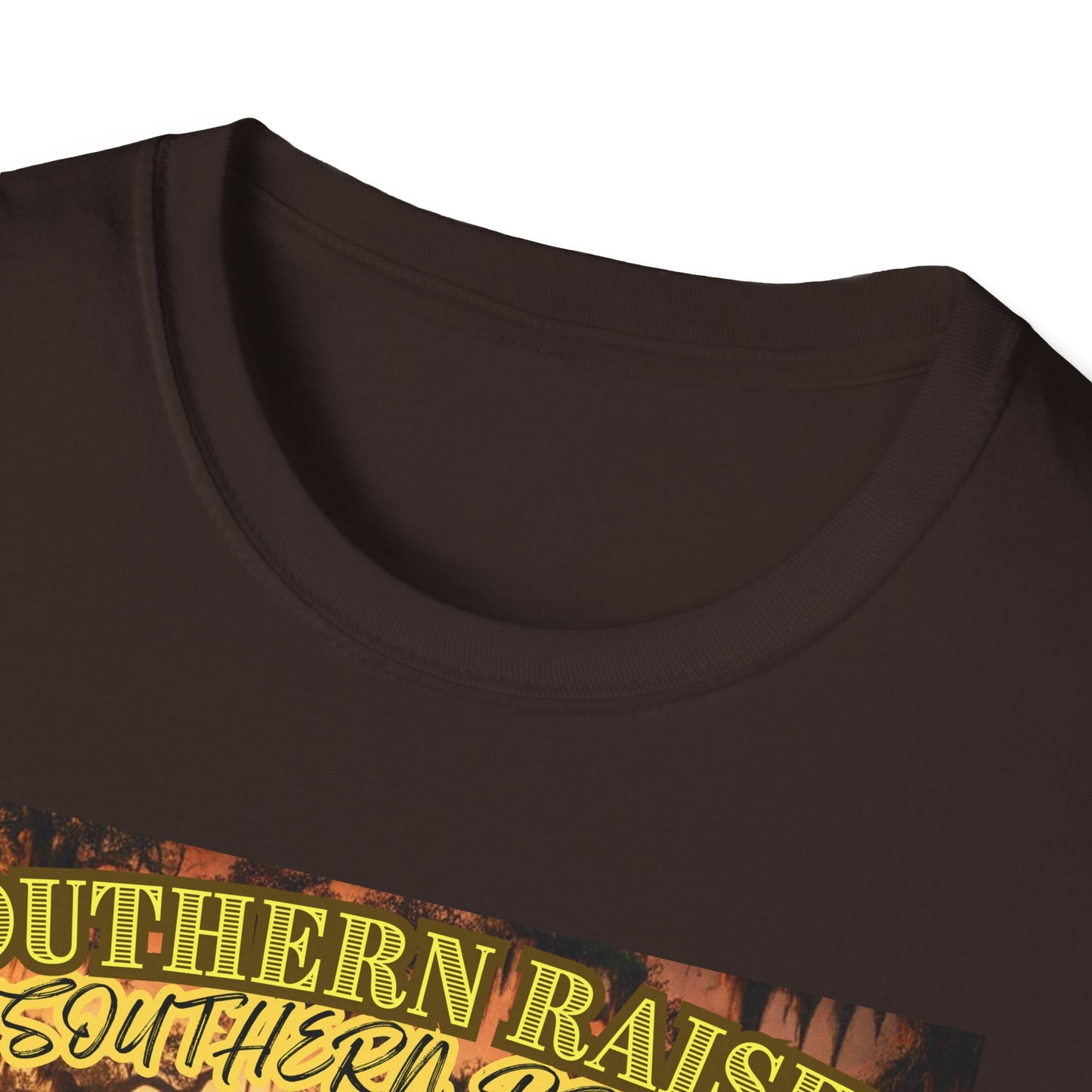 Southern Raised Southern Proud | The South Shirt | Adult Clothes | Teen Shirt | Trending | Birthday Gift | Unisex Softstyle T-Shirt