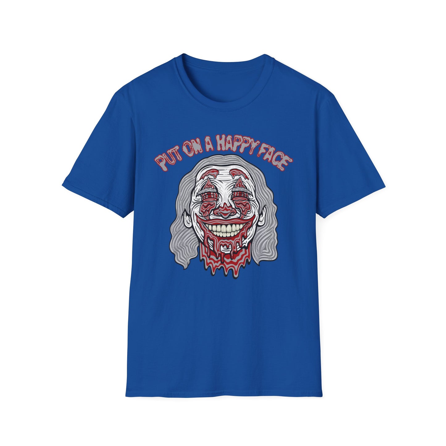 Happy Face | Clown Shirt | Adult Clothes | Teen Shirt | Trending | Birthday Gift