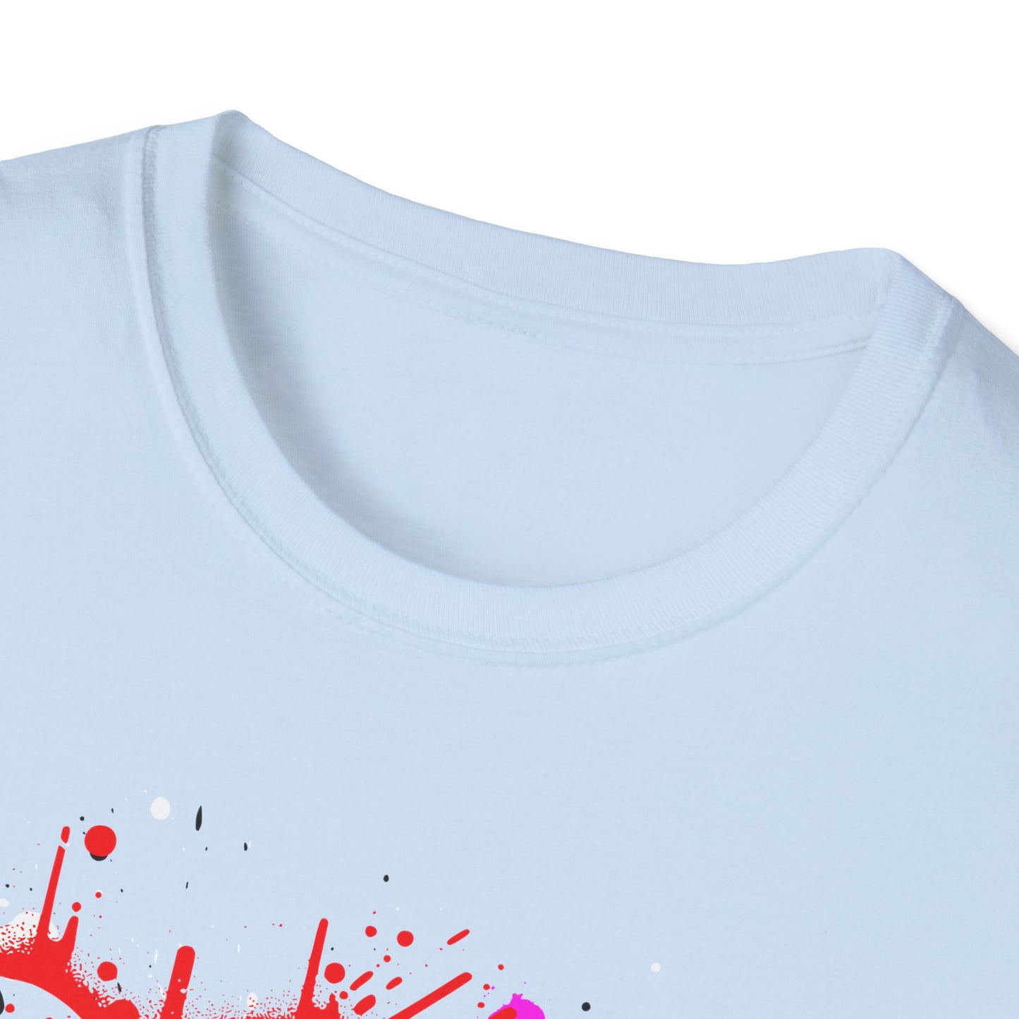 XOXO Heart Shirt | Colorful Kids Shirt | Cool Teen Shirt | Graffiti Fashion | Trending | Dope | Birthday Gift | Unisex Softstyle T-Shirt