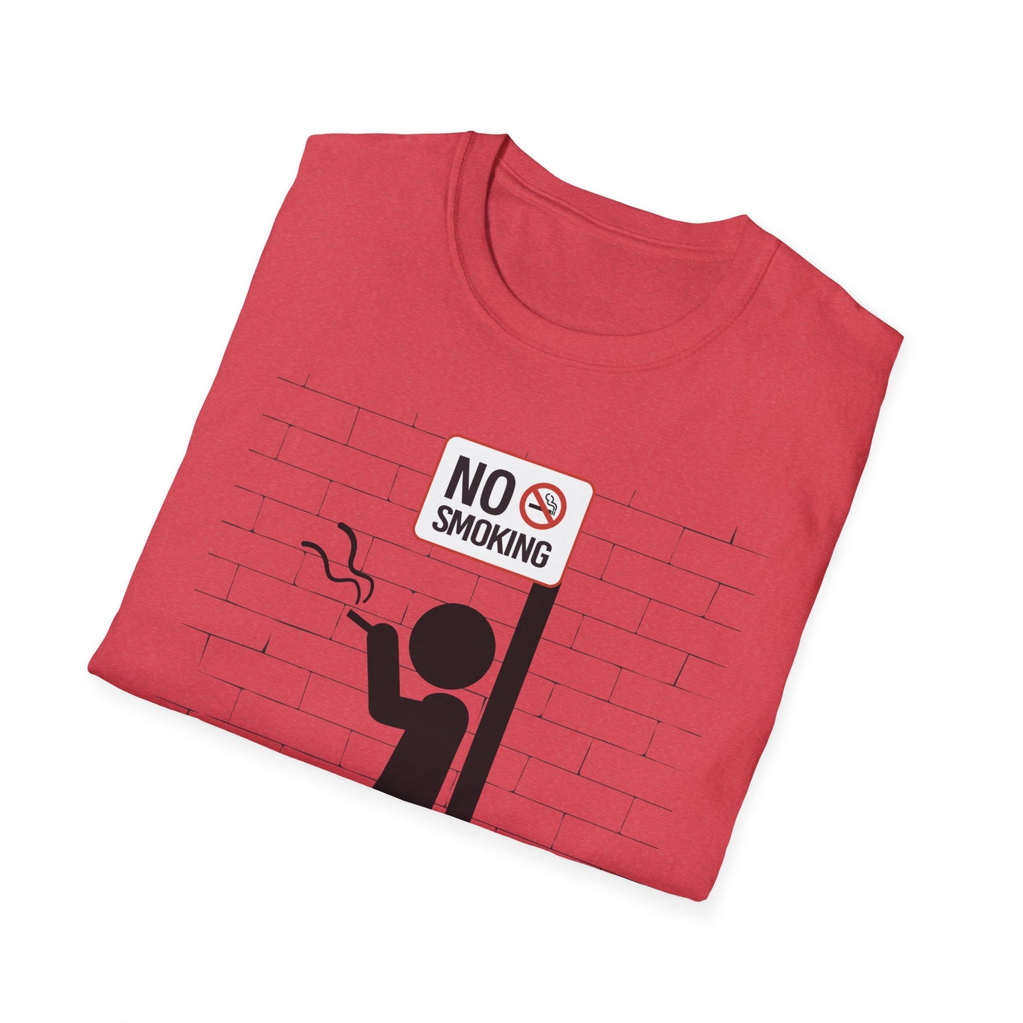 NO SMOKING | Funny Adult Shirt | Fashion | Trending | Birthday Gift | Unisex Softstyle T-Shirt