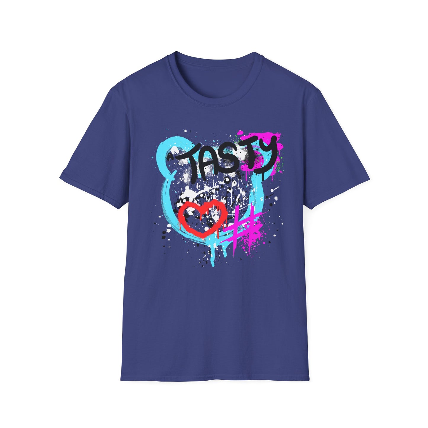 Tasty Graffiti Shirt | Colorful Shirt | Cool Teen Shirt | Fashion | Trending | Dope Design | Birthday Gift | Unisex Softstyle T-Shirt