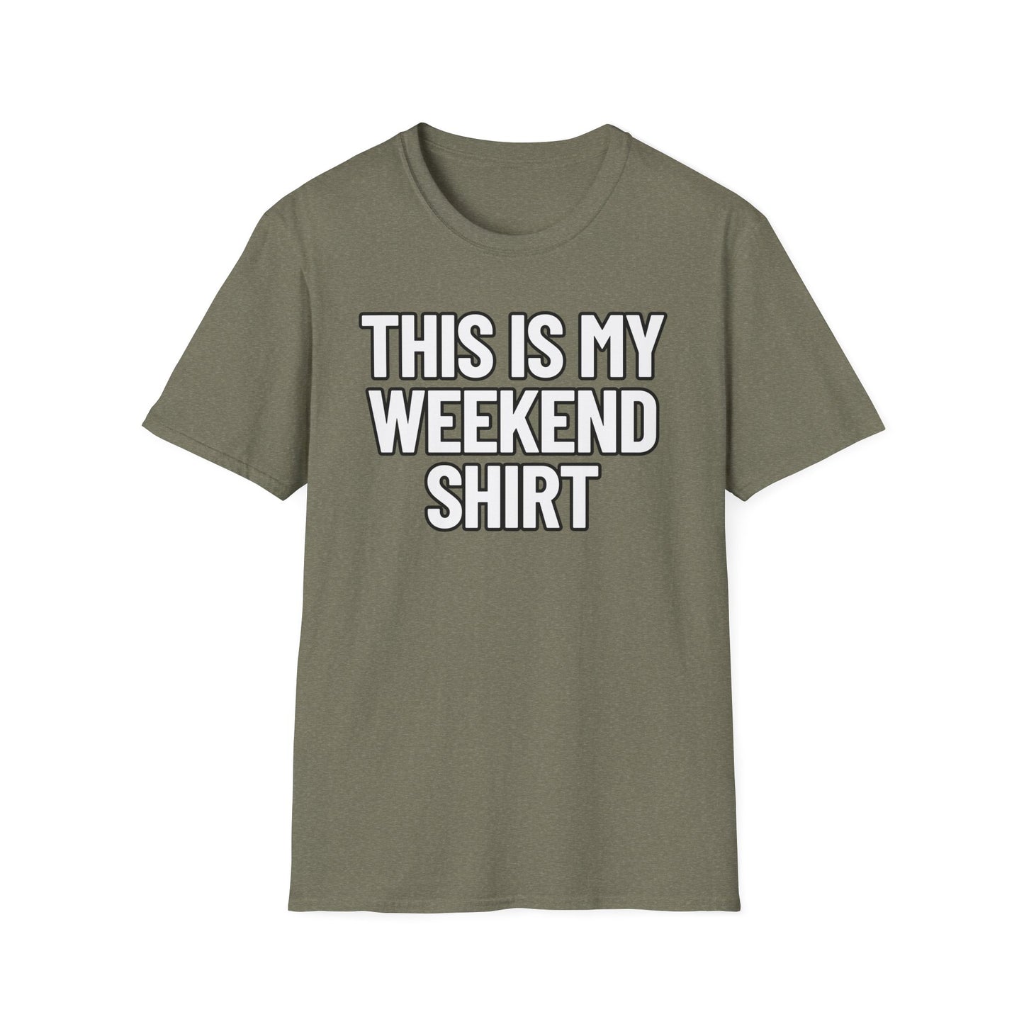 This Is My Weekend Shirt | Adult Shirt | Teen Clothes | Cool Shirt | Funny Fashion | Trending | Birthday Gift | Unisex Softstyle T-Shirt