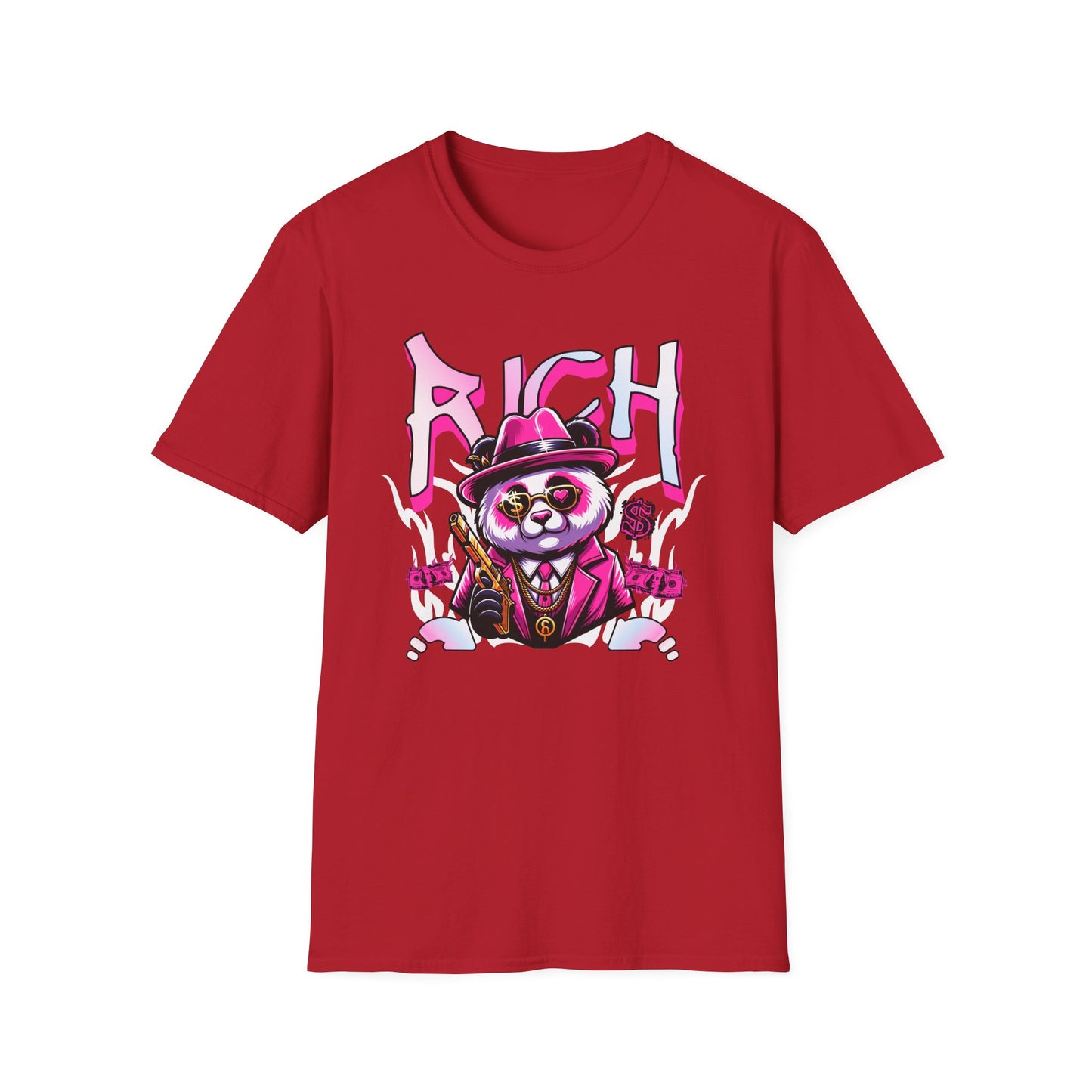 RICH | Money Bear Shirt | Adult Clothes | Teen Shirt | Trending | Birthday Gift