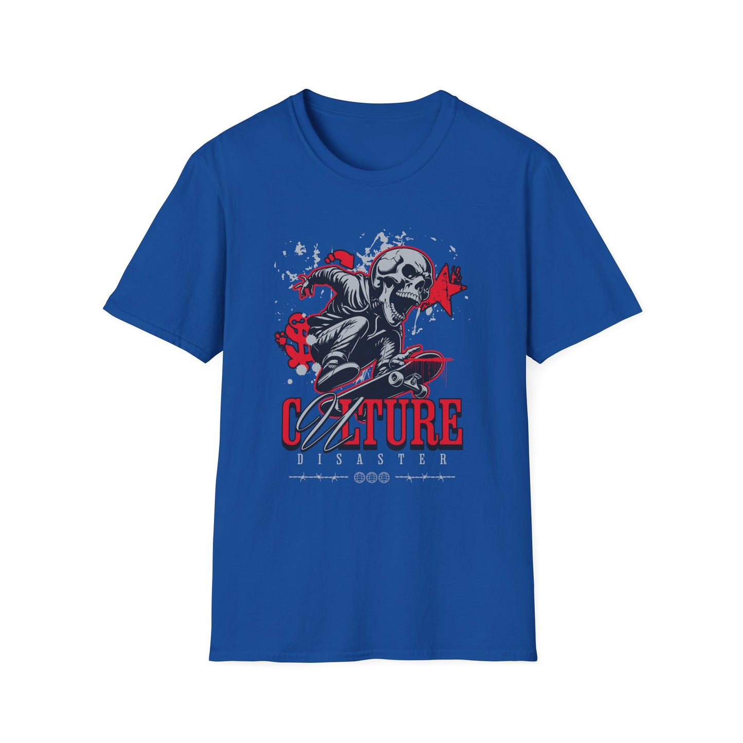 Culture Disaster | Teen Clothes | Skull Shirt | Birthday Gift | Softstyle Tshirt