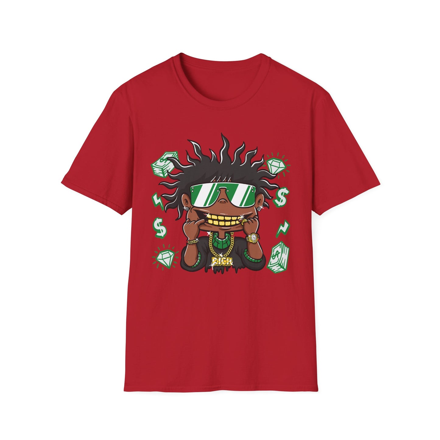 RICH RICH | Money Shirt | Adult Clothes | Teen Shirt | Trending | Birthday Gift