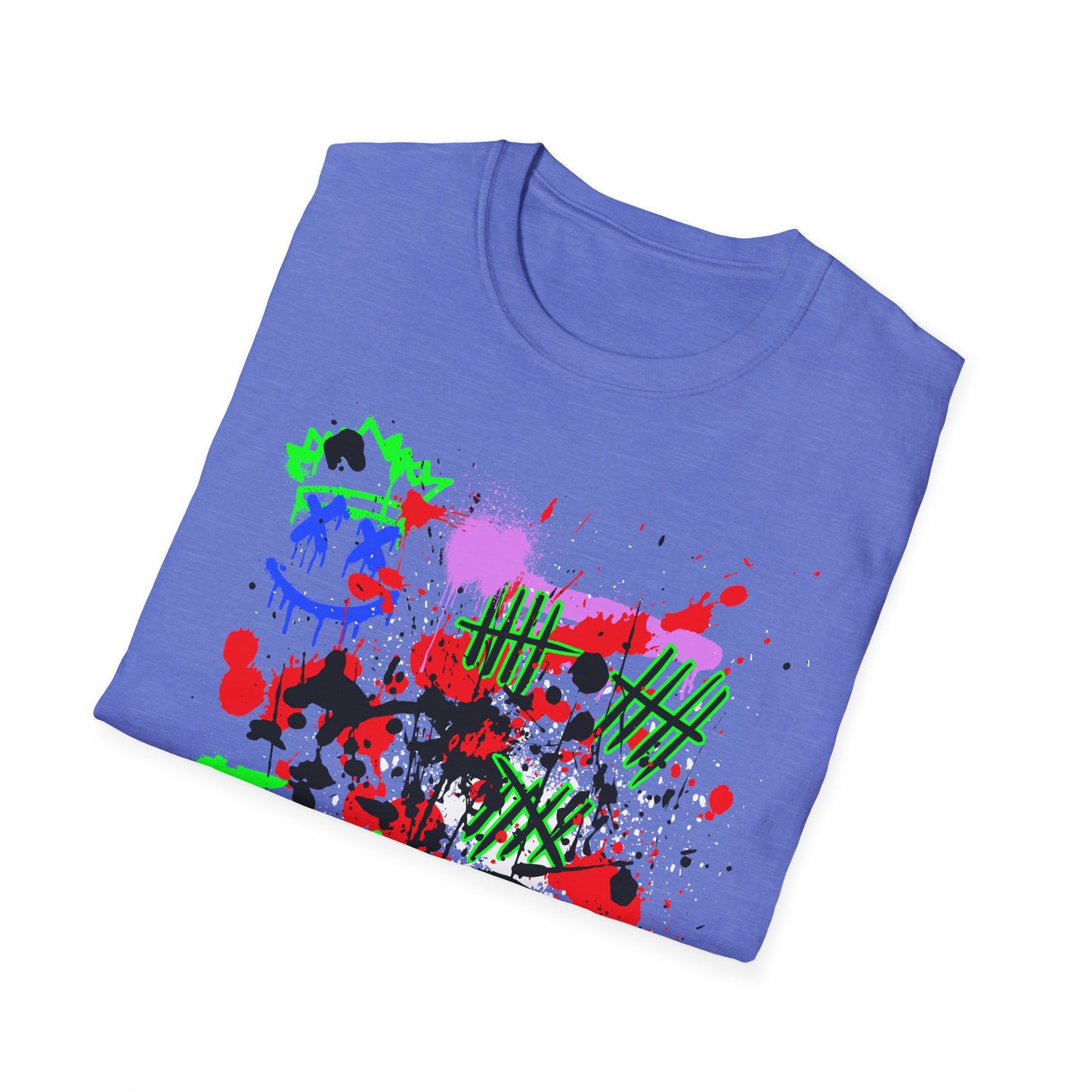 FUN Graffiti Shirt | Adult Shirt | Teen Clothes | Cool Shirt | Funny Fashion | Trending | Birthday Gift | Unisex Softstyle T-Shirt