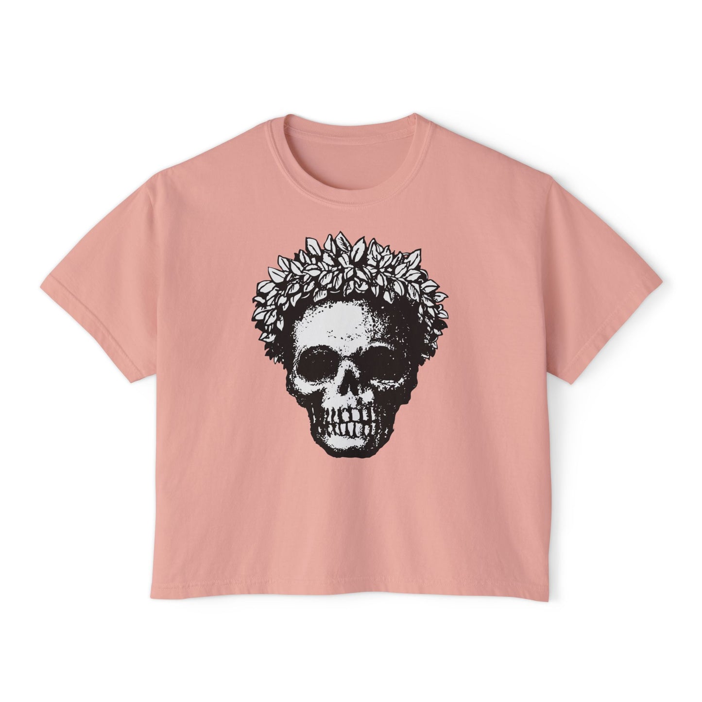 Greek Fro | Boxy Crop Tee - Trendy Casual Top, Festival Wear, Streetwear, Birthday Gift, Graphic Design Tee