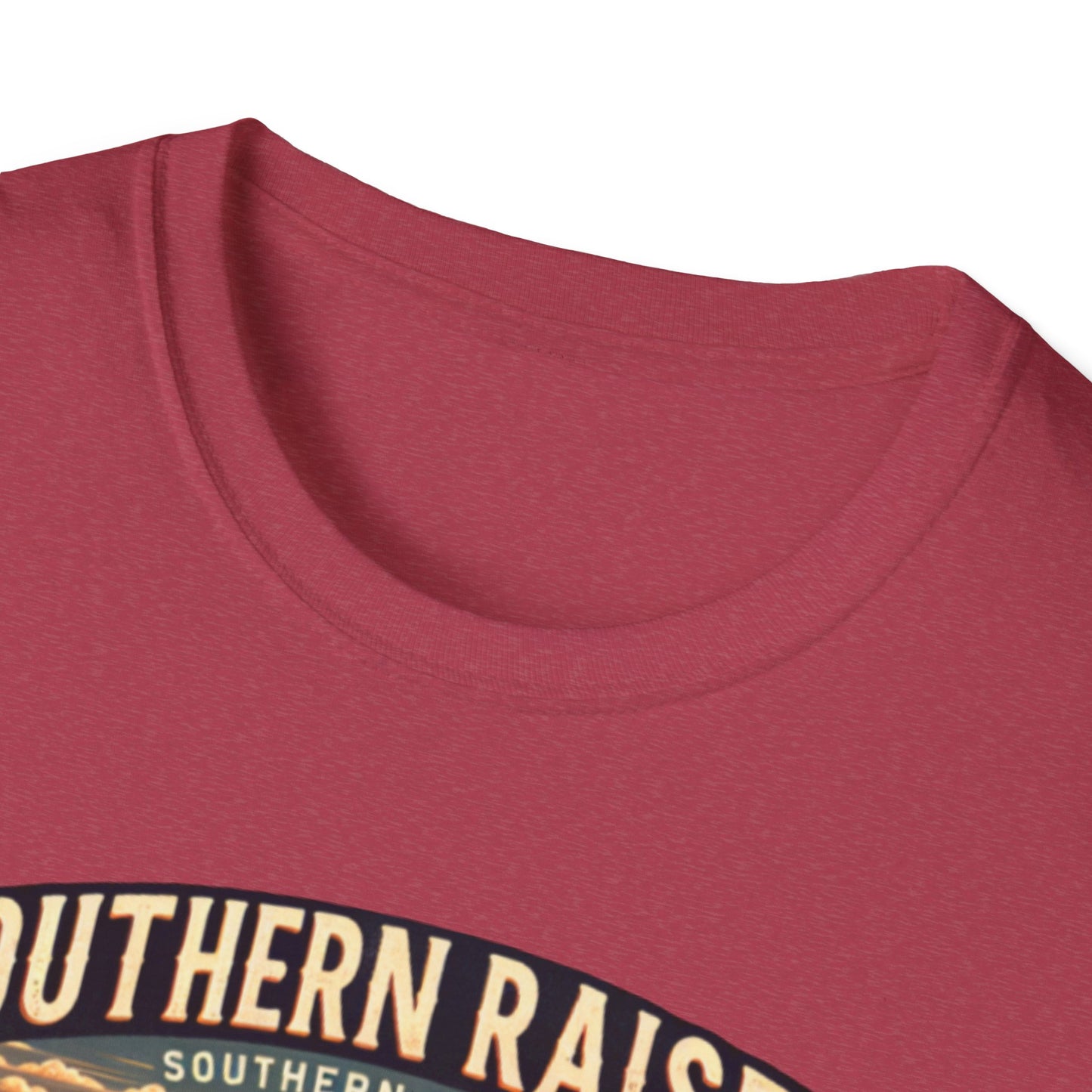 Southern Raised | Proud South Shirt | Adult Clothes | Teen Shirt | Trending | Birthday Gift | Unisex Softstyle T-Shirt