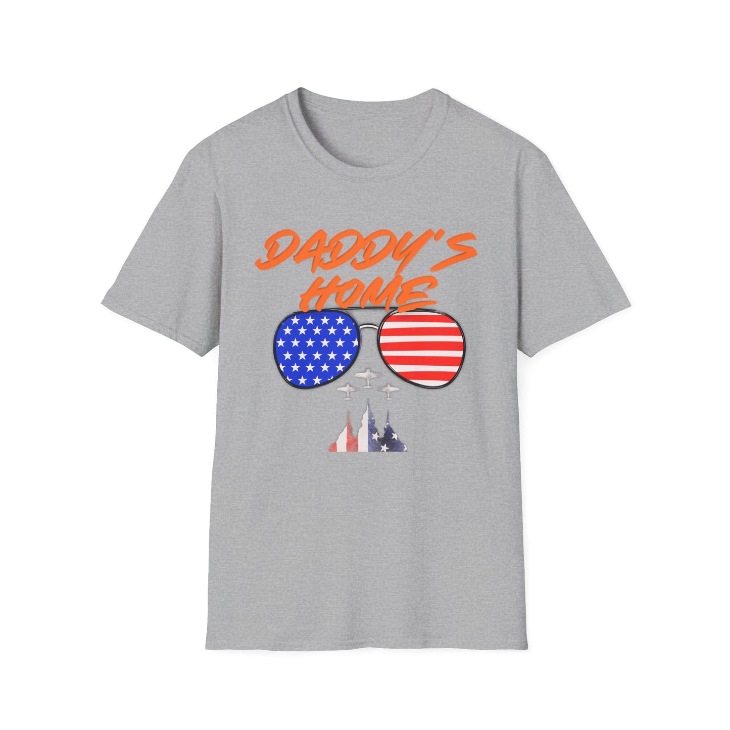 President of America | Daddy's Home | Cool Shirt | Fashion | Trending | Dad Shirt | Birthday Gift | Unisex Softstyle T-Shirt