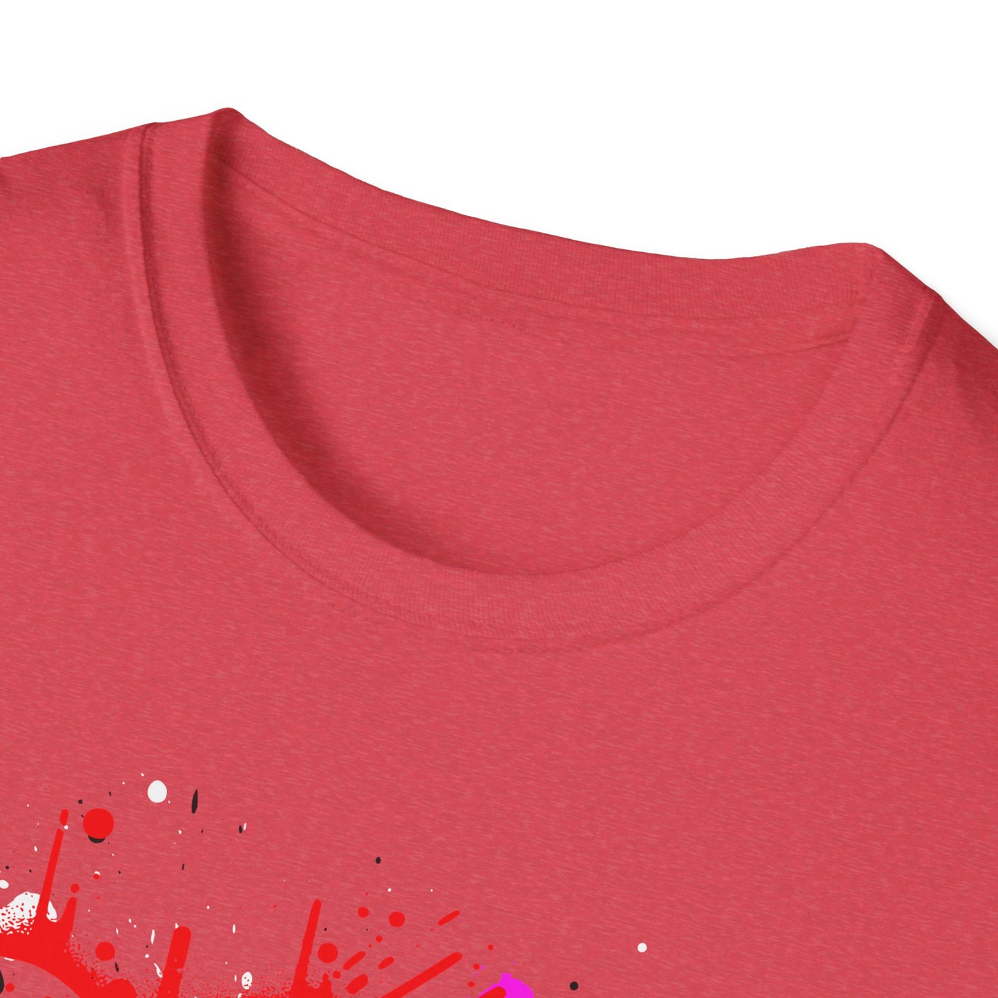 XOXO Heart Shirt | Colorful Kids Shirt | Cool Teen Shirt | Graffiti Fashion | Trending | Dope | Birthday Gift | Unisex Softstyle T-Shirt