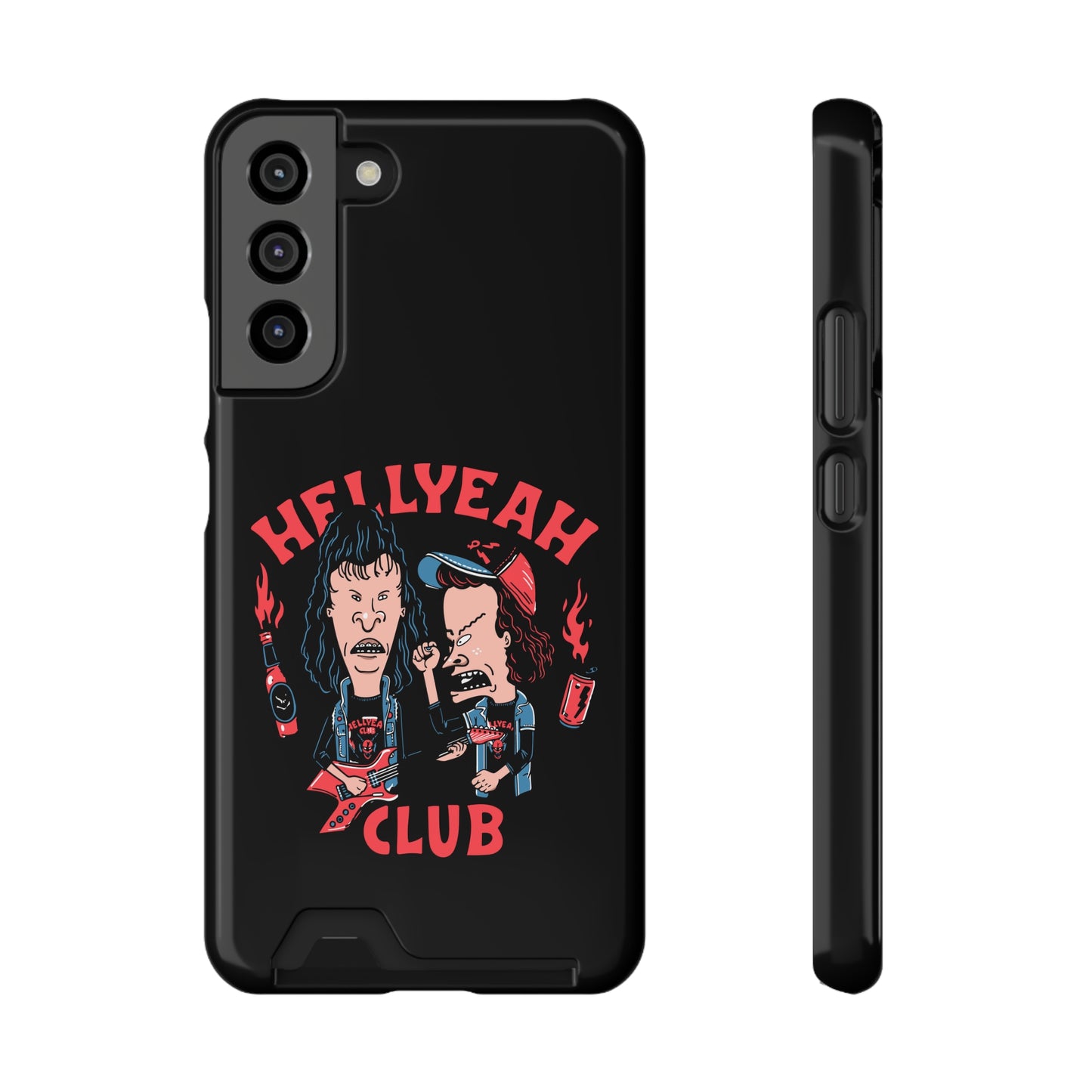 HellYeah Club | Impact-Resistant Phone Case With Card Holder | iPhone Samsung Models