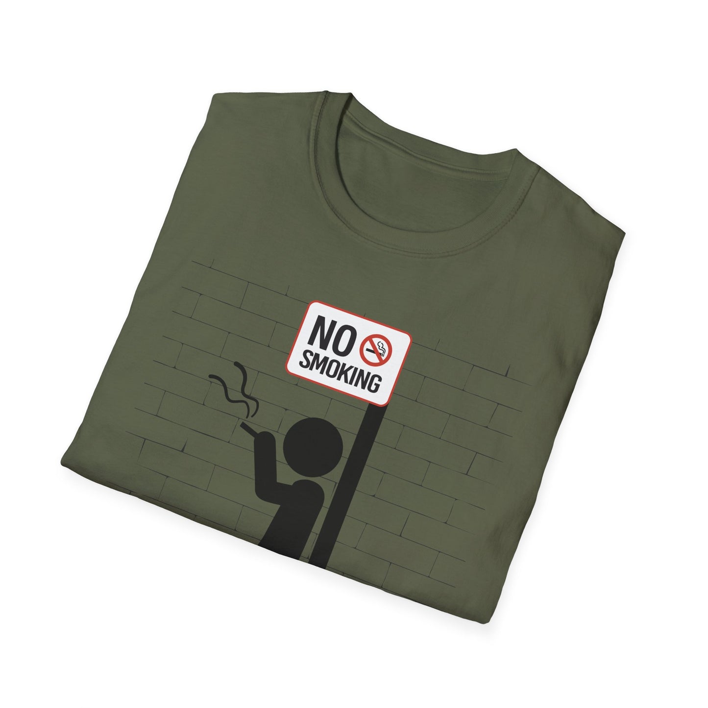 NO SMOKING | Funny Adult Shirt | Fashion | Trending | Birthday Gift | Unisex Softstyle T-Shirt