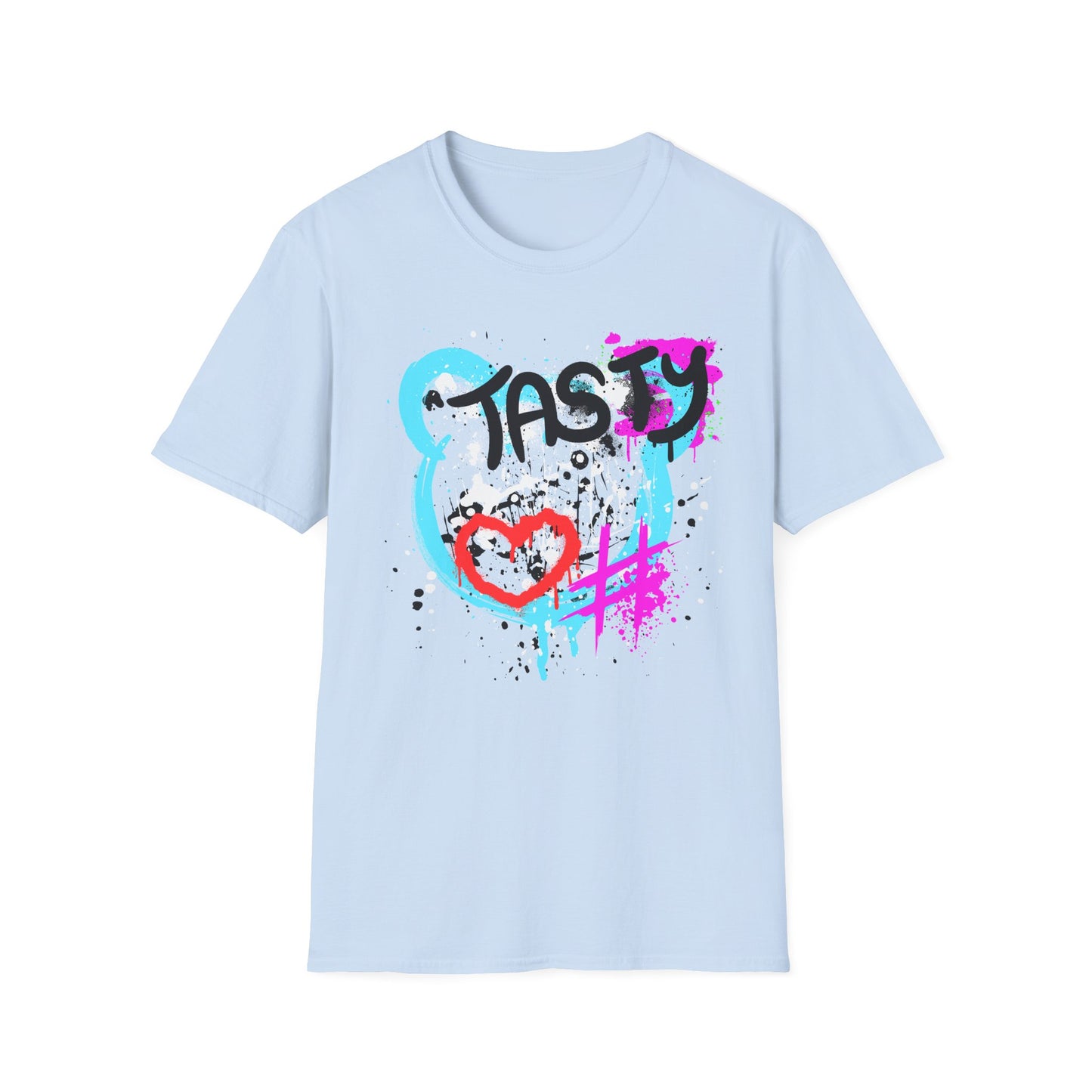 Tasty Graffiti Shirt | Colorful Shirt | Cool Teen Shirt | Fashion | Trending | Dope Design | Birthday Gift | Unisex Softstyle T-Shirt