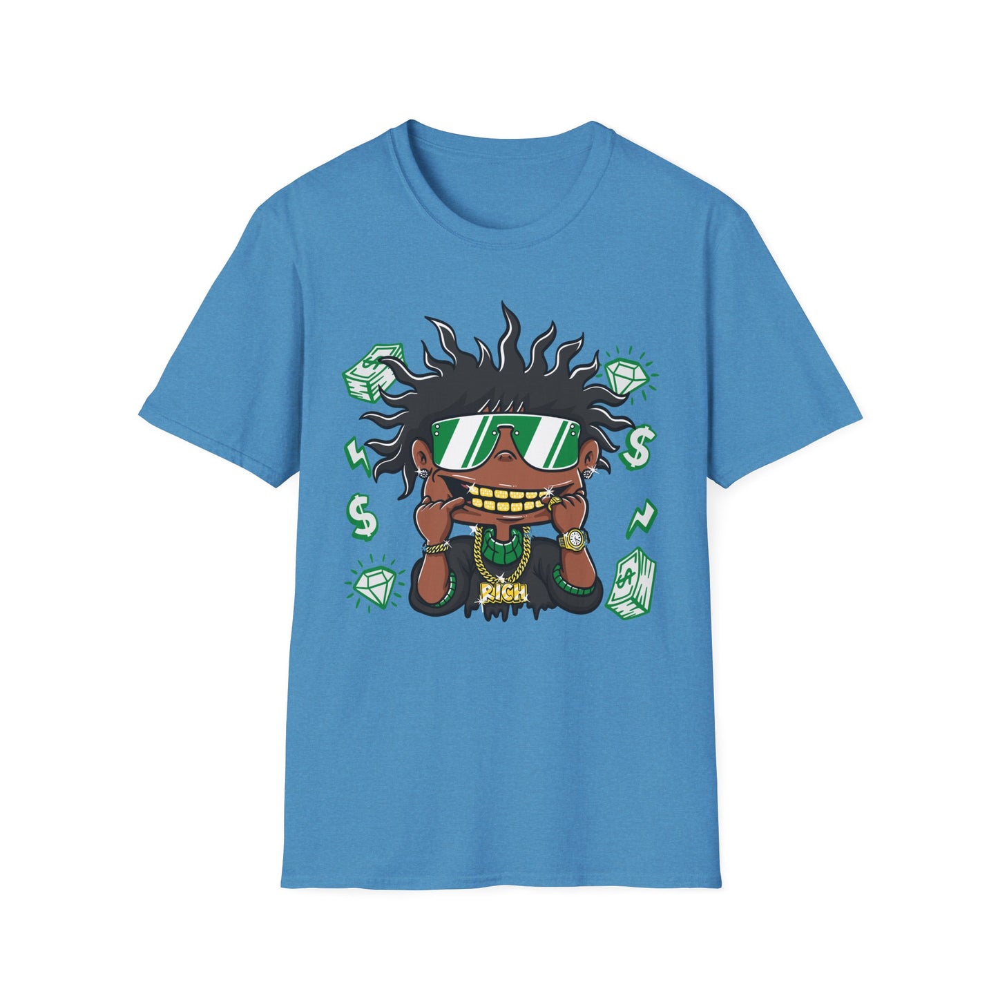 RICH RICH | Money Shirt | Adult Clothes | Teen Shirt | Trending | Birthday Gift