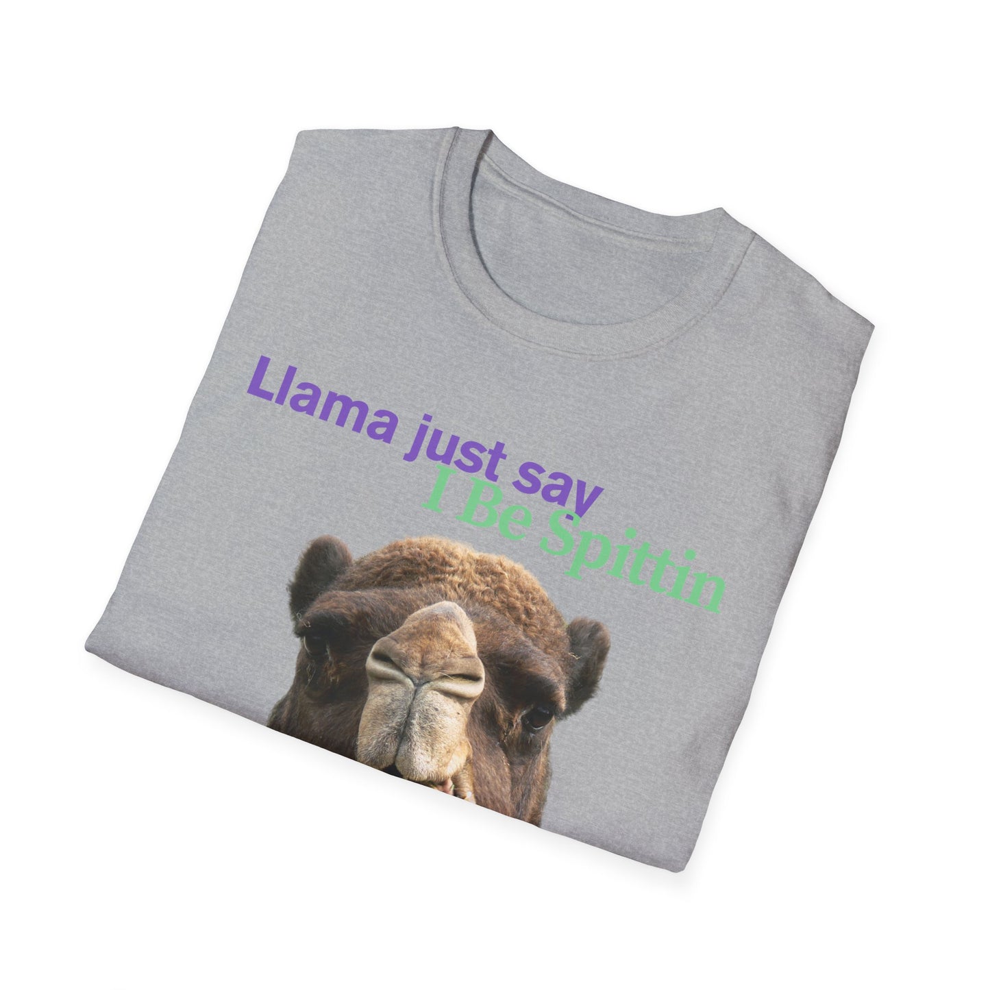 I Be Spittin | Funny Llama Shirt | Teen Clothes | Adult Shirt | Kids Clothes | Trending | Birthday Gift | Unisex Softstyle T-Shirt