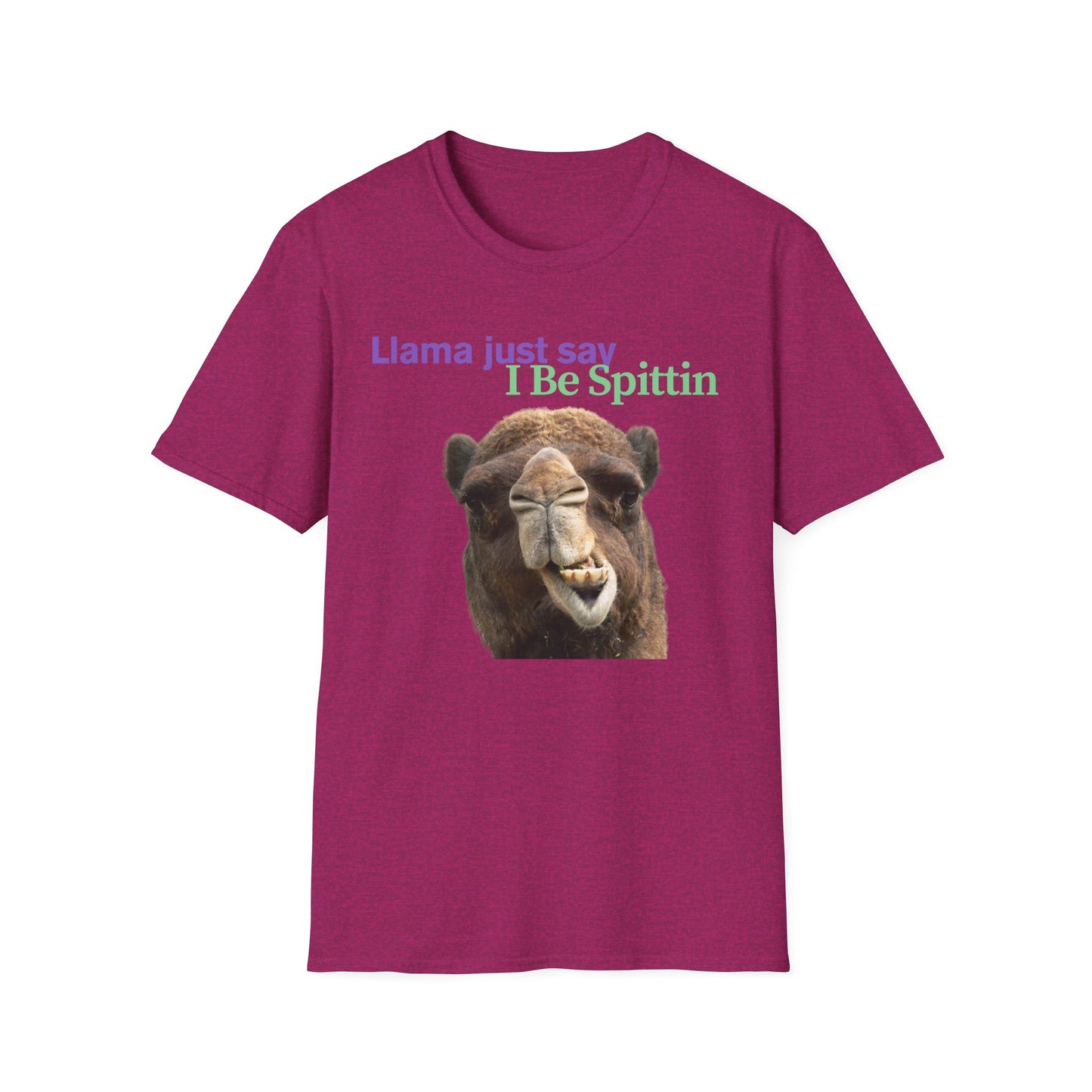 I Be Spittin | Funny Llama Shirt | Teen Clothes | Adult Shirt | Kids Clothes | Trending | Birthday Gift | Unisex Softstyle T-Shirt