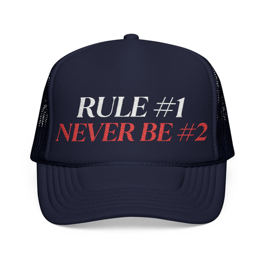 Rule #1 - Embroidered 100% Polyester Hat | Custom Headwear