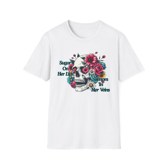 Sugar On Her Lips | Adult Shirt | Teen Clothes | Fashion | Trending | Birthday Gift | Unisex Softstyle T-Shirt
