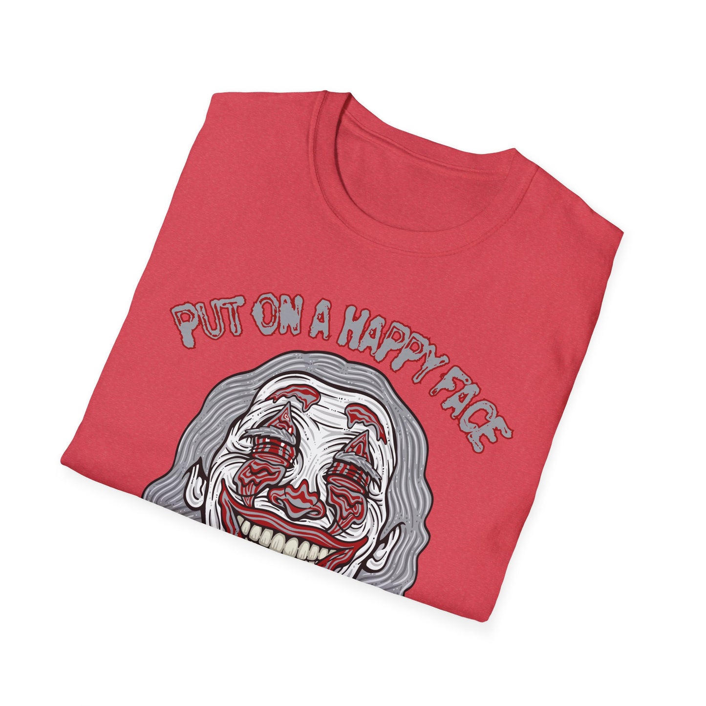 Happy Face | Clown Shirt | Adult Clothes | Teen Shirt | Trending | Birthday Gift