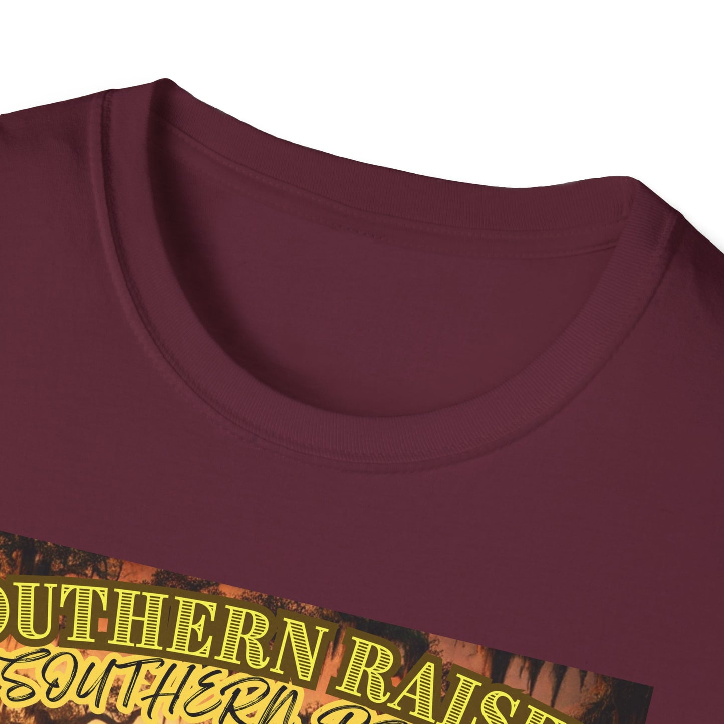 Southern Raised Southern Proud | The South Shirt | Adult Clothes | Teen Shirt | Trending | Birthday Gift | Unisex Softstyle T-Shirt