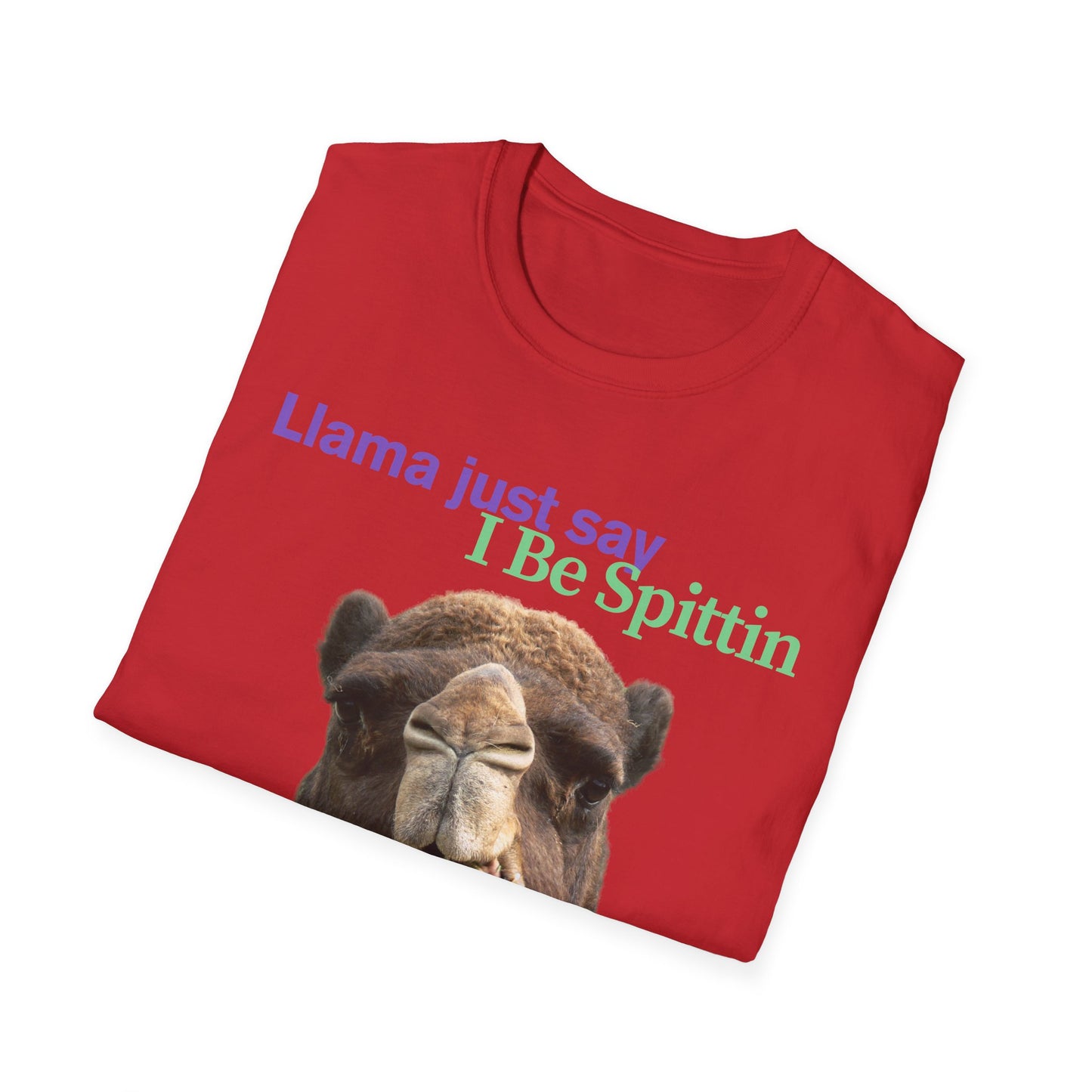 I Be Spittin | Funny Llama Shirt | Teen Clothes | Adult Shirt | Kids Clothes | Trending | Birthday Gift | Unisex Softstyle T-Shirt
