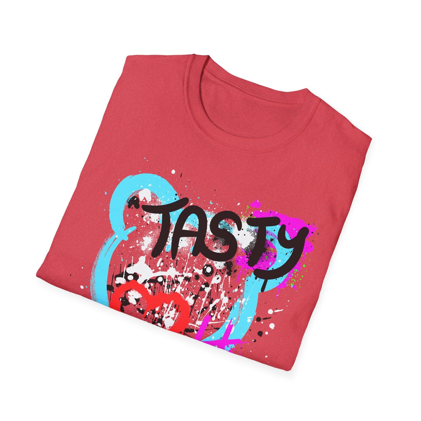 Tasty Graffiti Shirt | Colorful Shirt | Cool Teen Shirt | Fashion | Trending | Dope Design | Birthday Gift | Unisex Softstyle T-Shirt