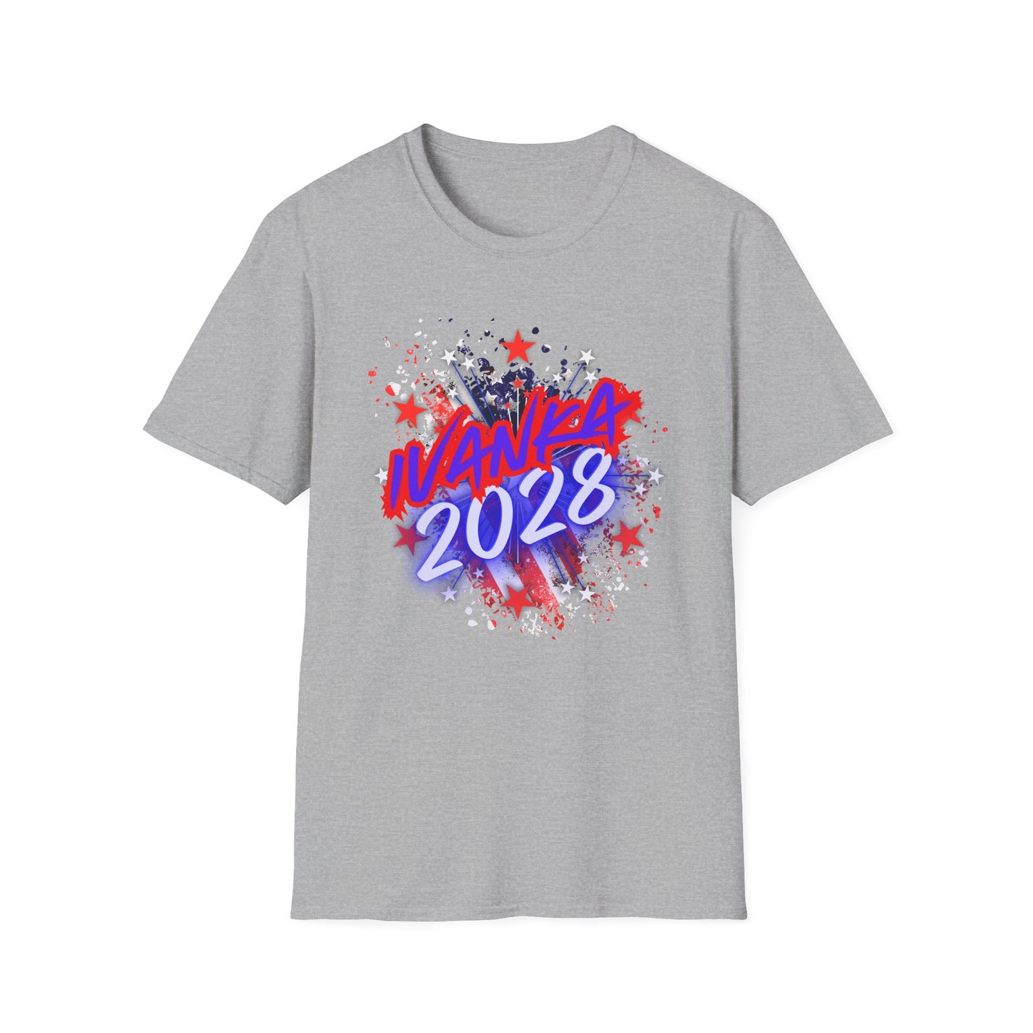 IVANKA 2028 | President | Colorful Shirt | Cool Shirt | Fashion | Trending | Cool Design | Birthday Gift | Unisex Softstyle T-Shirt