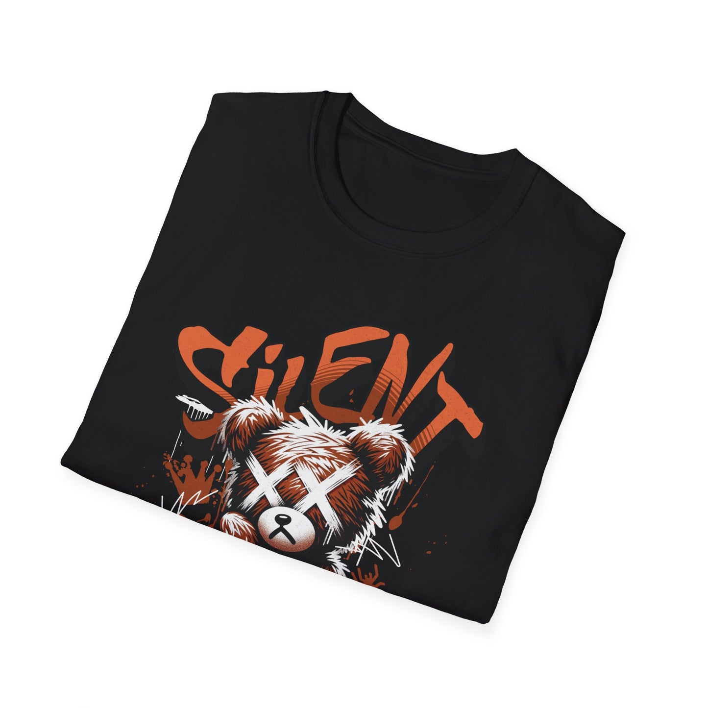 Silent Love | Adult Clothes | Teen Shirt | Love Bear | Trending | Birthday Gift