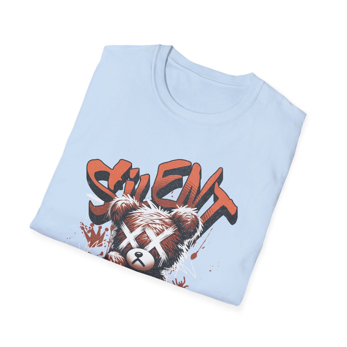 Silent Love | Adult Clothes | Teen Shirt | Love Bear | Trending | Birthday Gift