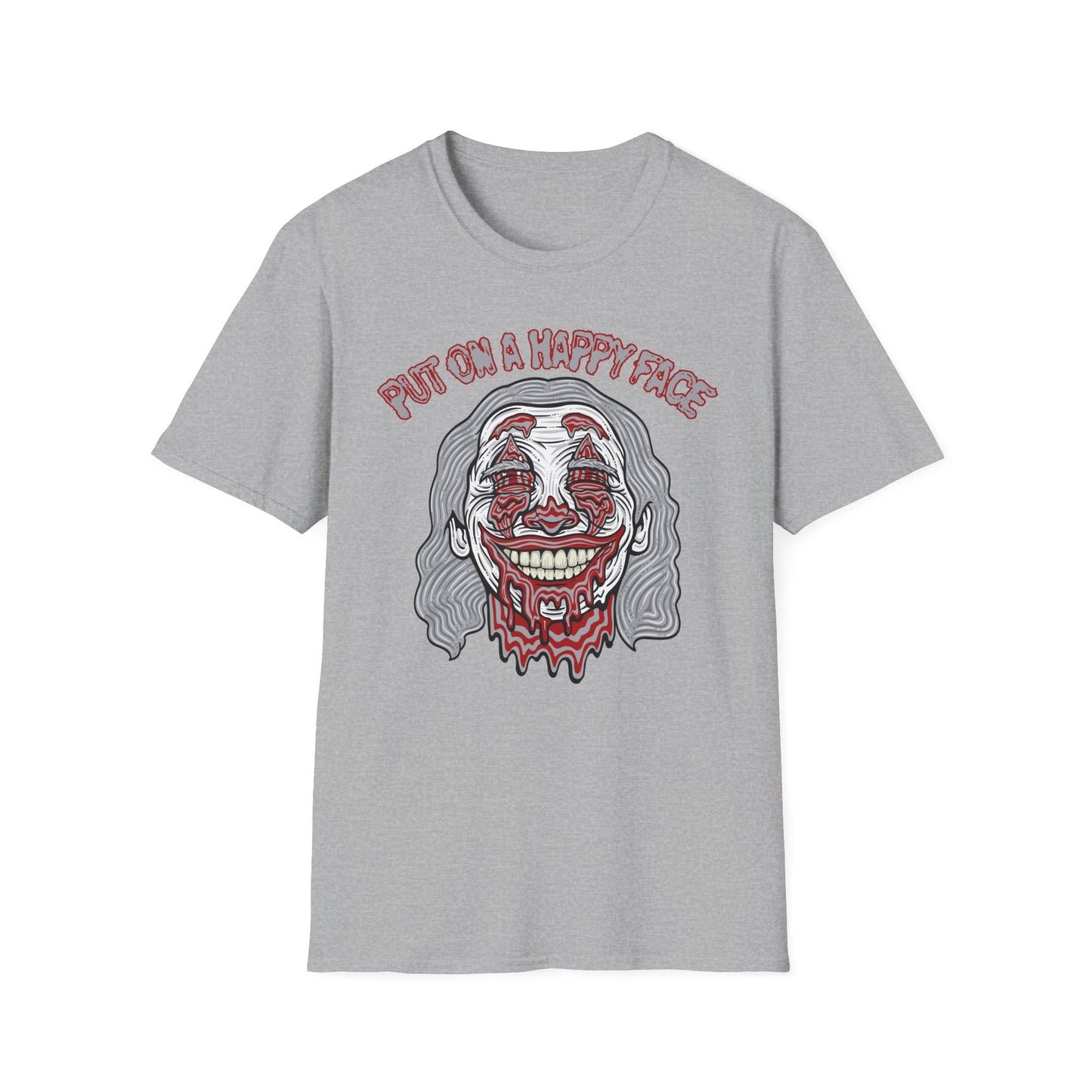 Happy Face | Clown Shirt | Adult Clothes | Teen Shirt | Trending | Birthday Gift