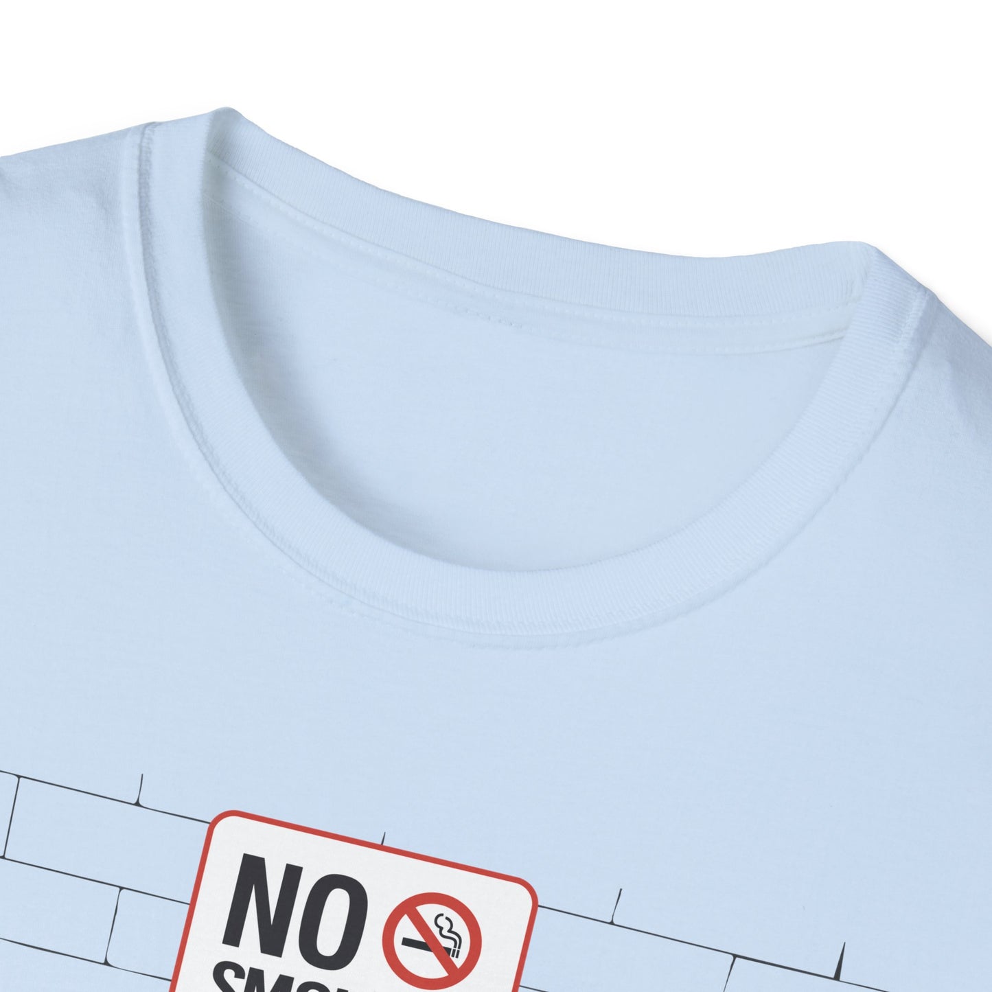 NO SMOKING | Funny Adult Shirt | Fashion | Trending | Birthday Gift | Unisex Softstyle T-Shirt