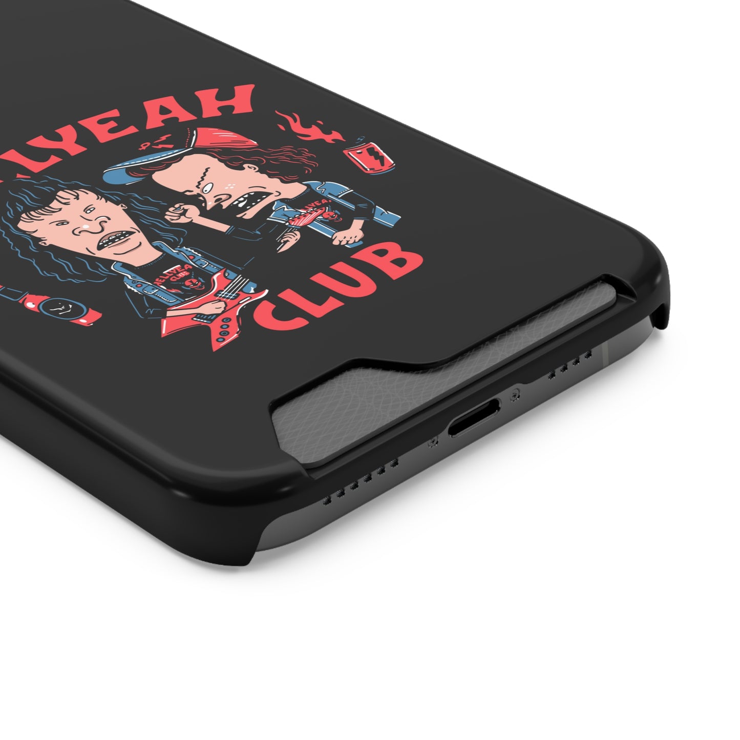 HellYeah Club | Impact-Resistant Phone Case With Card Holder | iPhone Samsung Models