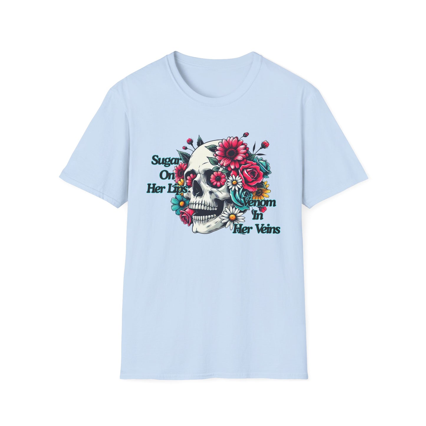 Sugar On Her Lips | Adult Shirt | Teen Clothes | Fashion | Trending | Birthday Gift | Unisex Softstyle T-Shirt