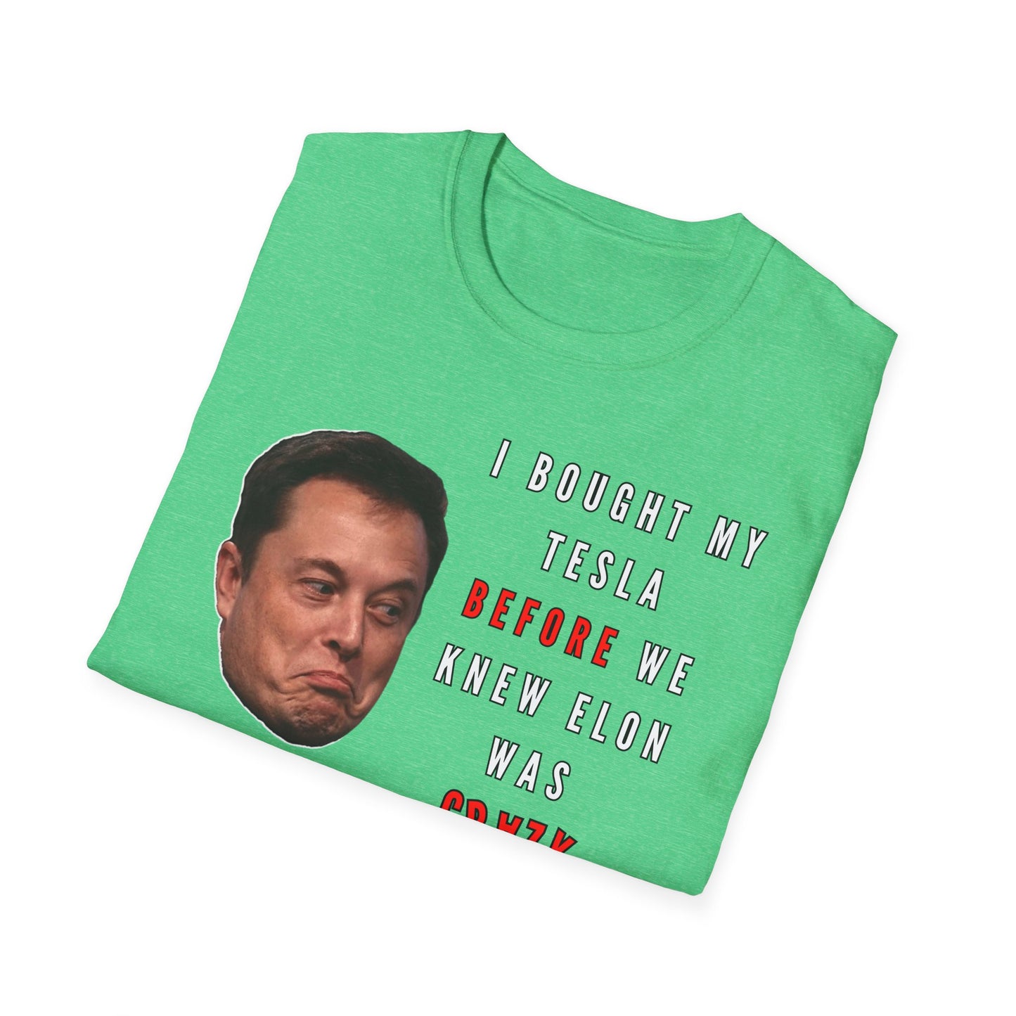 Crazy | Funny Adult Shirt | Teen Clothes | Humor Shirt | Trending | Birthday Gift | Unisex Softstyle T-Shirt