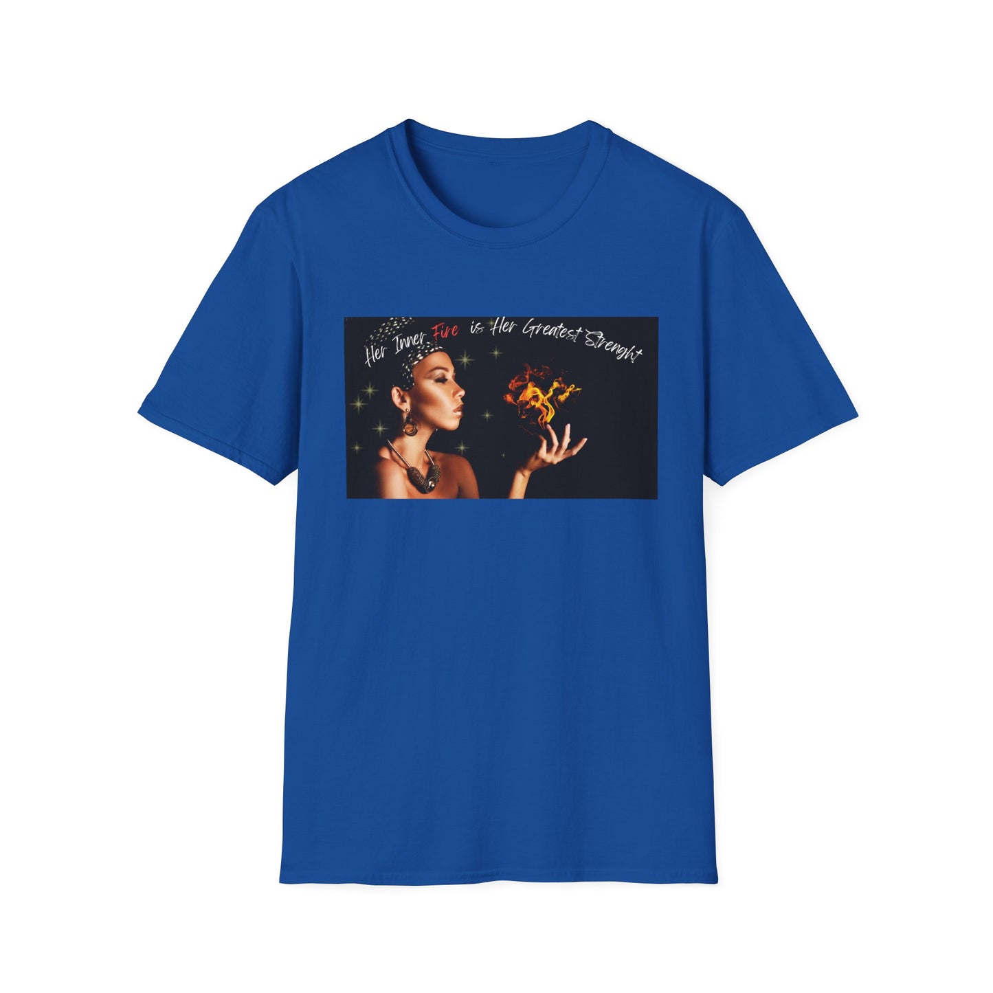 Her Inner Fire | Colorful Shirt | Cool Shirt For Her | Fashion | Trending | Inspirational | Birthday Gift | Unisex Softstyle T-Shirt