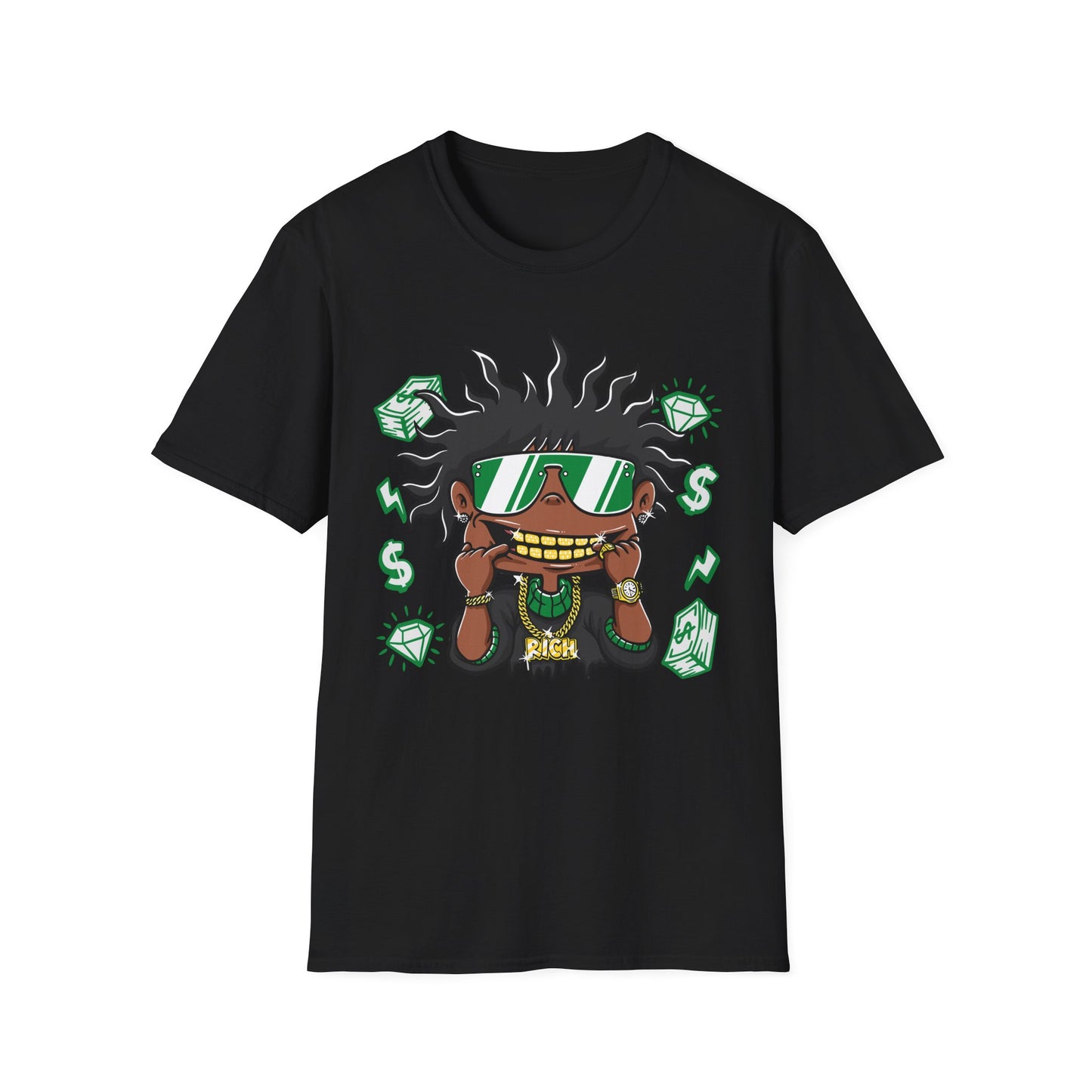RICH RICH | Money Shirt | Adult Clothes | Teen Shirt | Trending | Birthday Gift