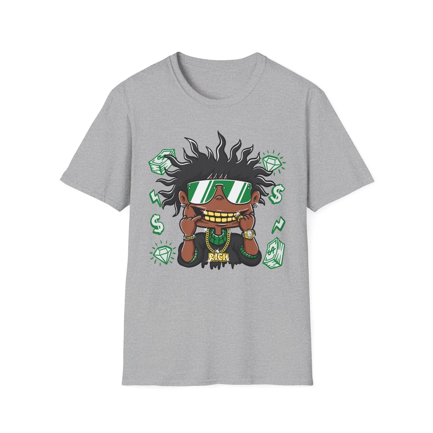 RICH RICH | Money Shirt | Adult Clothes | Teen Shirt | Trending | Birthday Gift