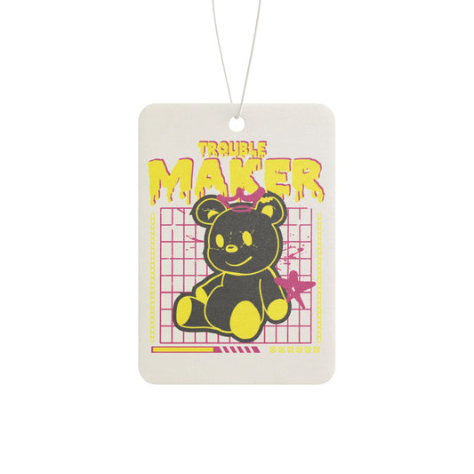 Trouble Maker | Durable Car Air Freshener - Unique Gift | Aromatherapy | Auto Accessories