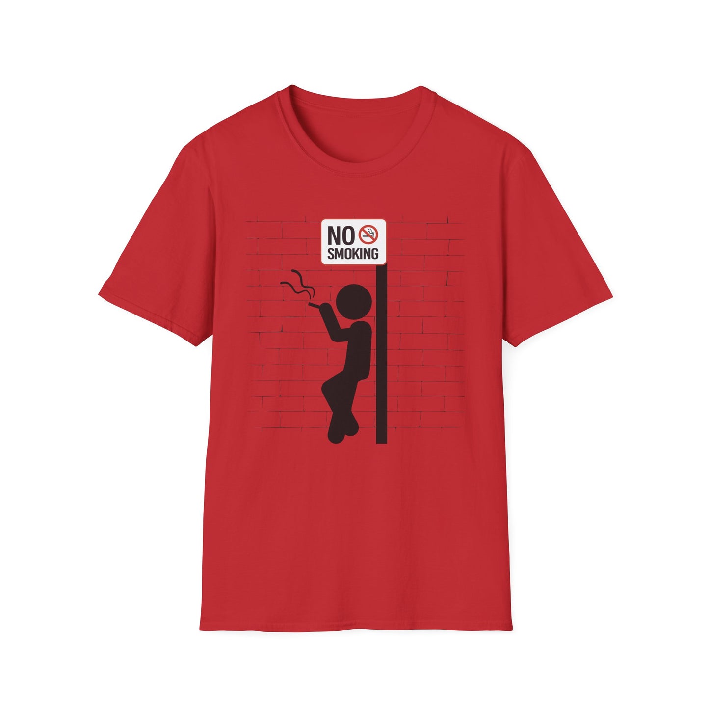 NO SMOKING | Funny Adult Shirt | Fashion | Trending | Birthday Gift | Unisex Softstyle T-Shirt