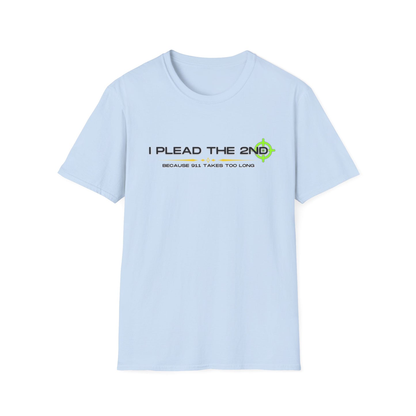 I Plead The 2nd | Funny Shirt | Colorful Shirt | Cool Shirt | Fashion | Trending | Cool Design | Birthday Gift | Unisex Softstyle T-Shirt