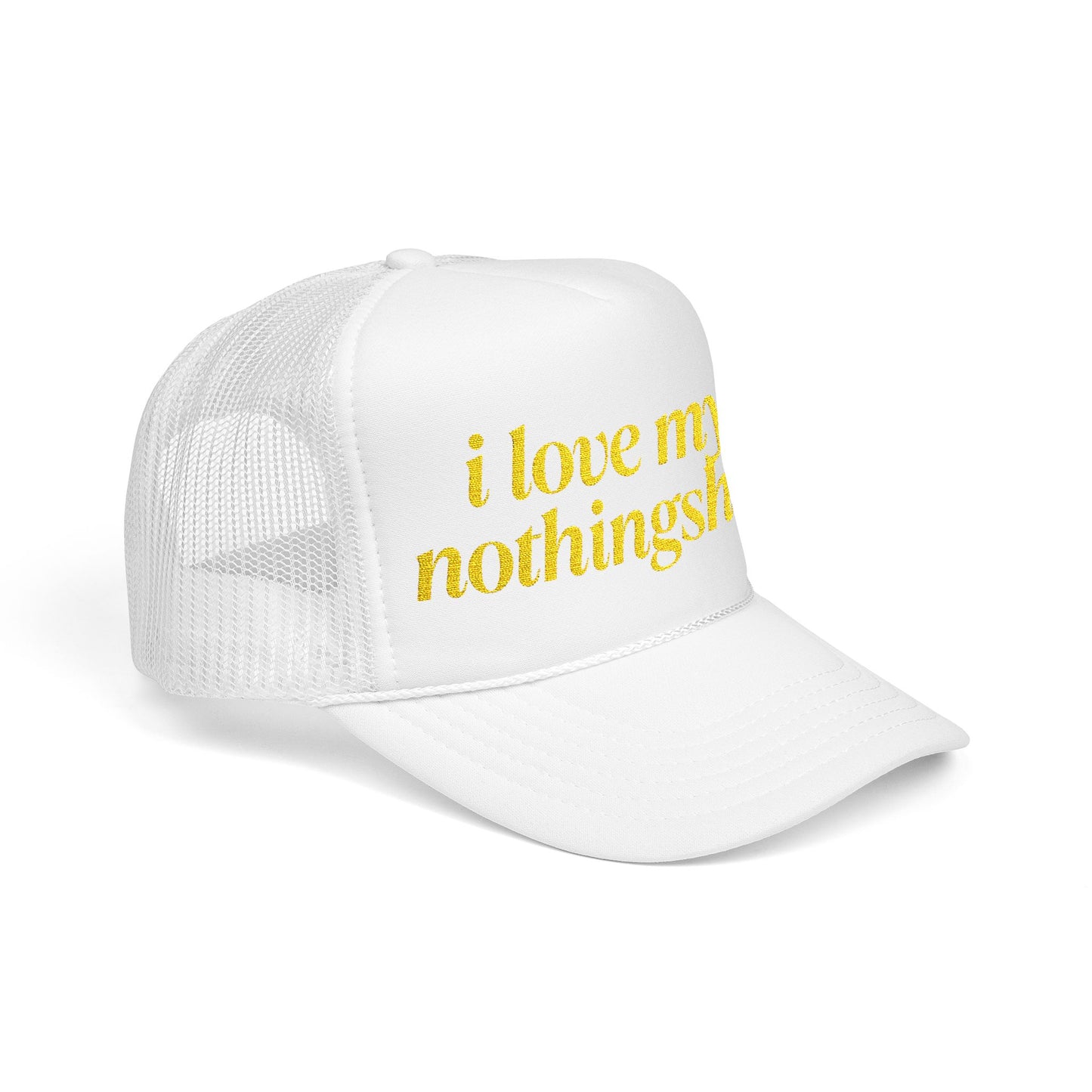 i love my nothingship - Embroidered 100% Polyester Hat | Custom Headwear