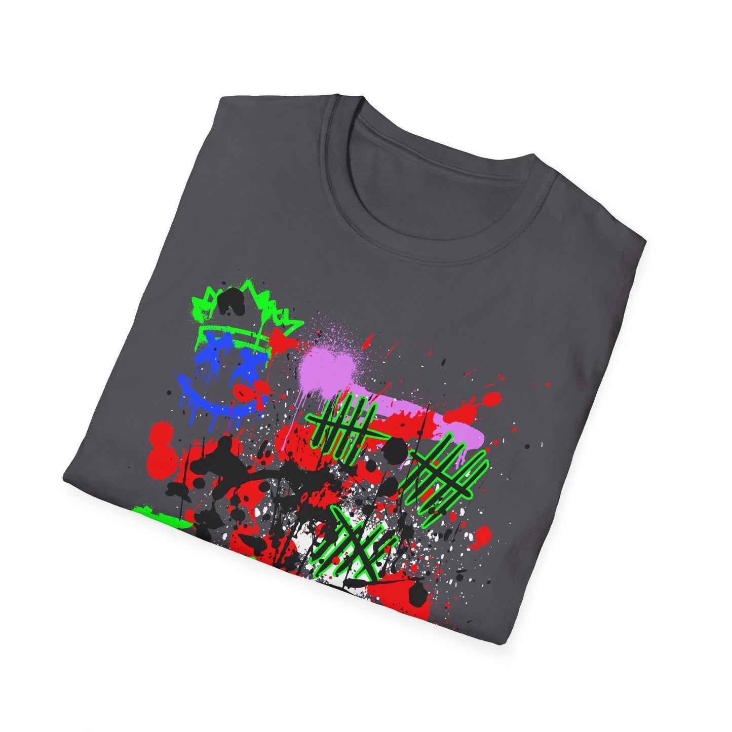 FUN Graffiti Shirt | Adult Shirt | Teen Clothes | Cool Shirt | Funny Fashion | Trending | Birthday Gift | Unisex Softstyle T-Shirt