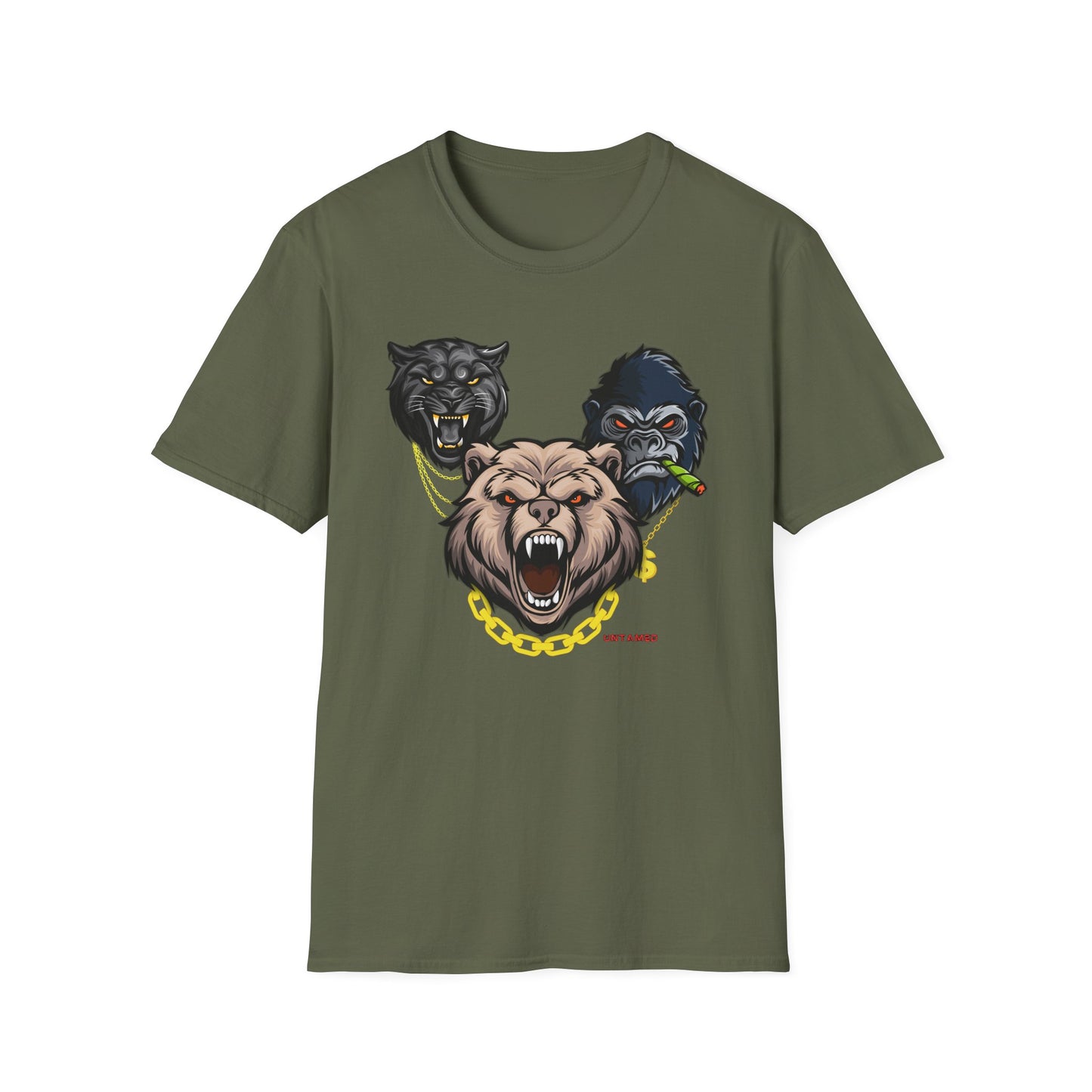 UNTAMED | Beasts Within |Colorful Shirt | Cool Shirt | Fashion | Trending | Cool Design | Birthday Gift | Unisex Softstyle T-Shirt