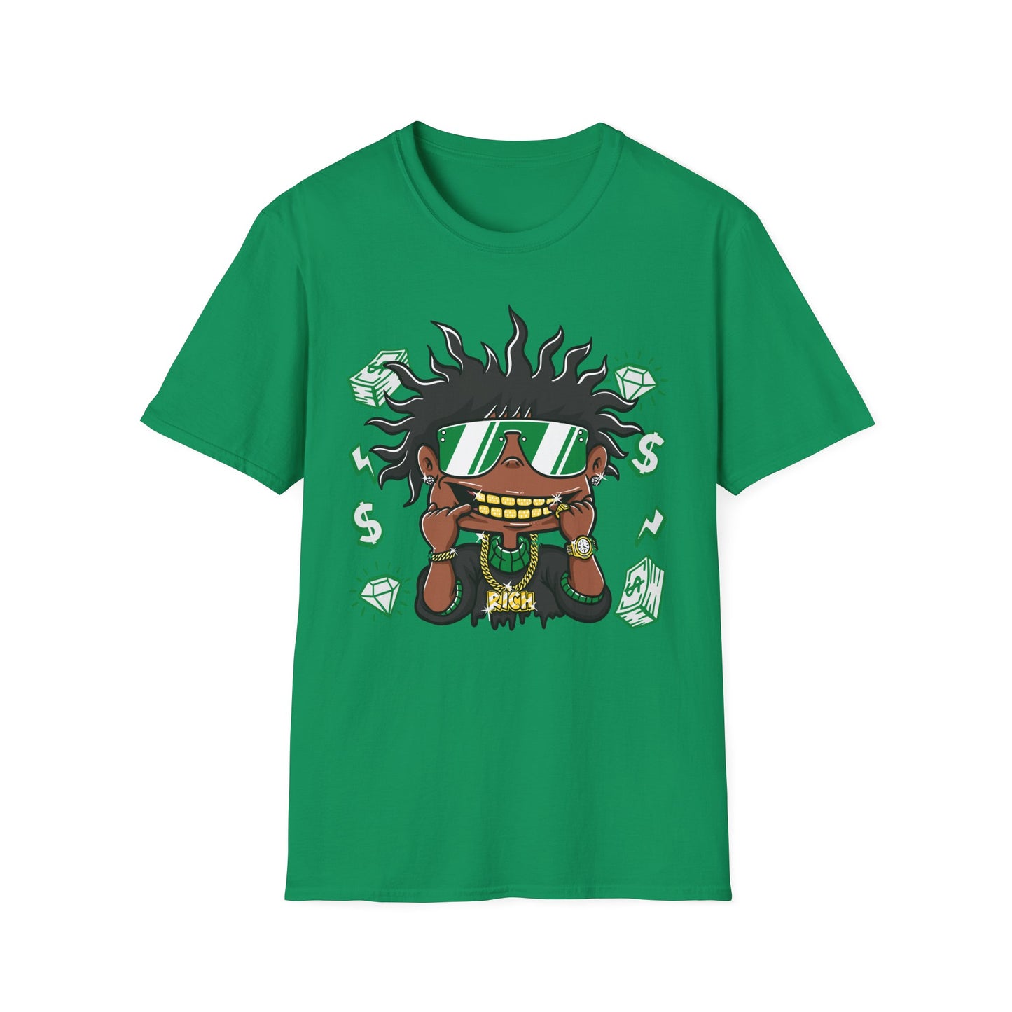 RICH RICH | Money Shirt | Adult Clothes | Teen Shirt | Trending | Birthday Gift